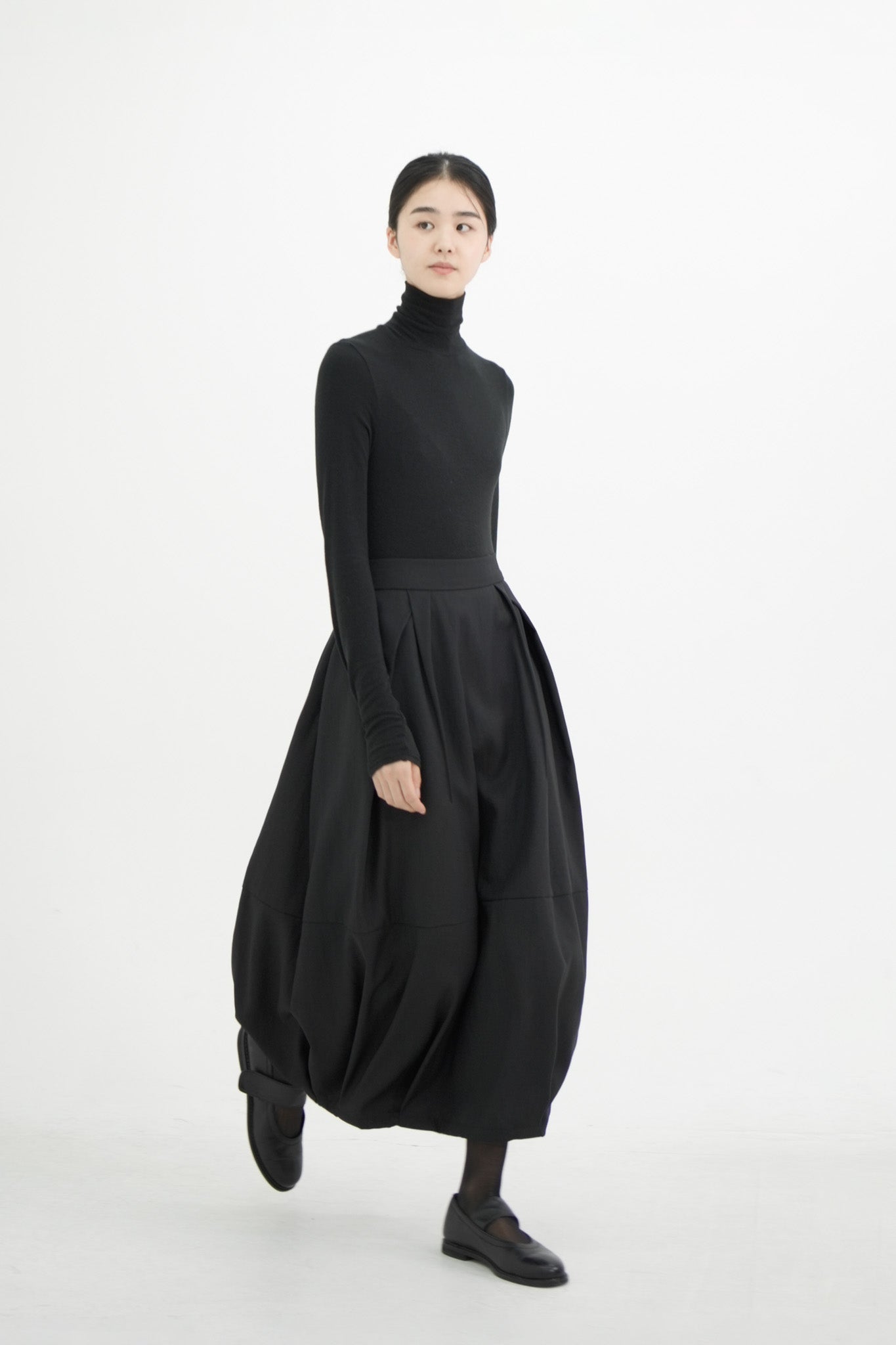 【STORE EXCLUSIVE】tulip volume wool skirt