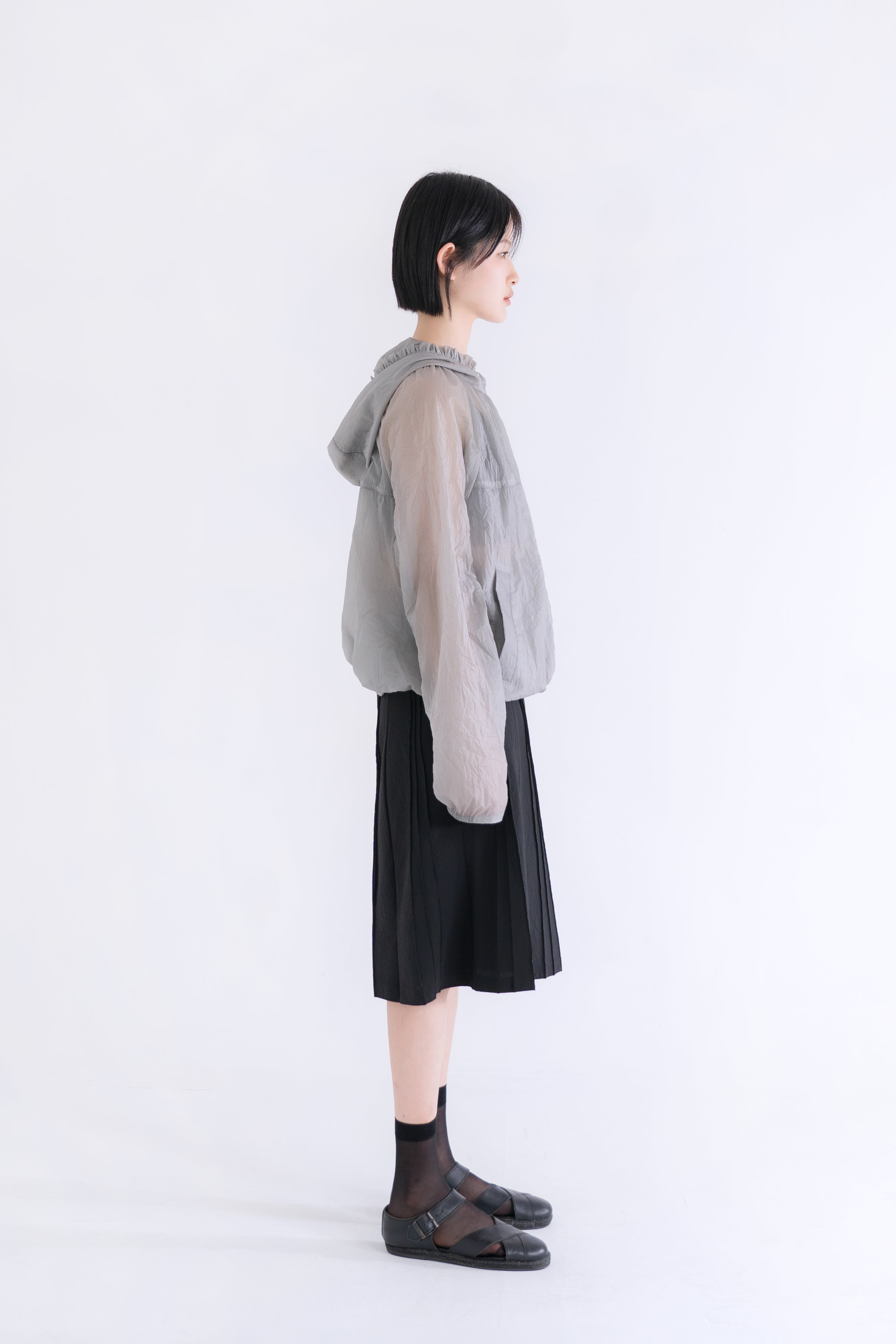 wind sheer wooded jacket