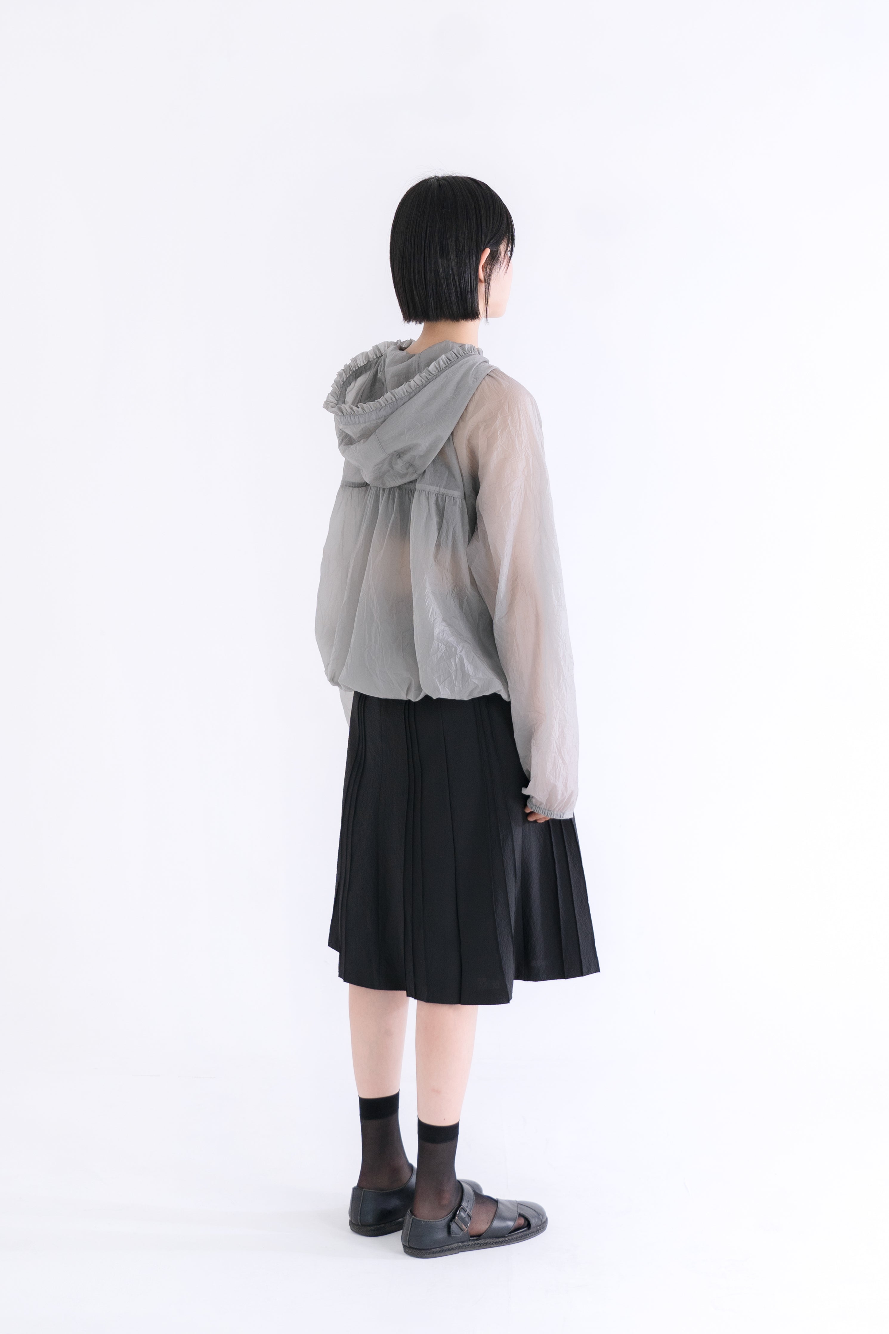 wind sheer wooded jacket
