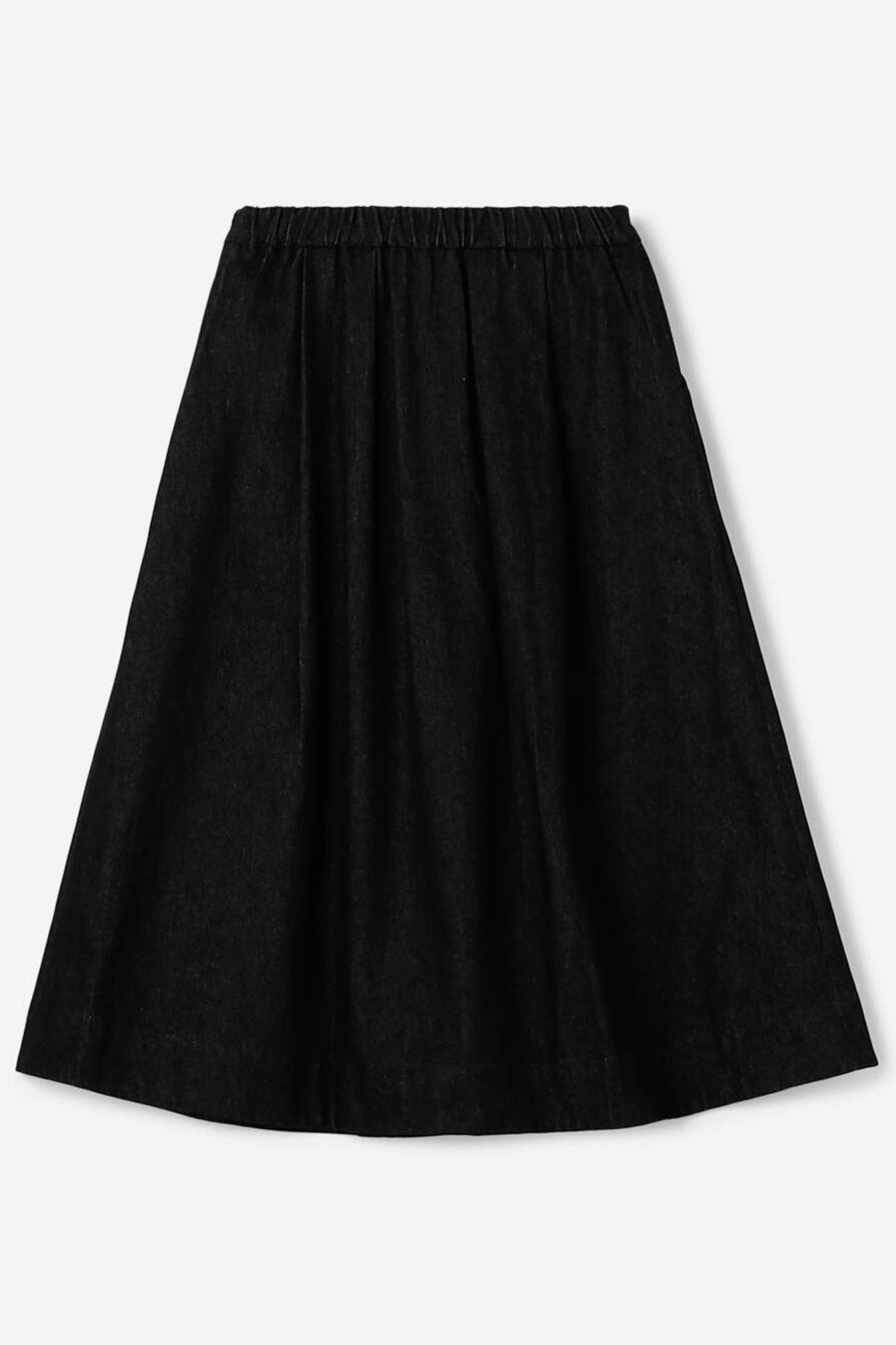 front line denim skirt