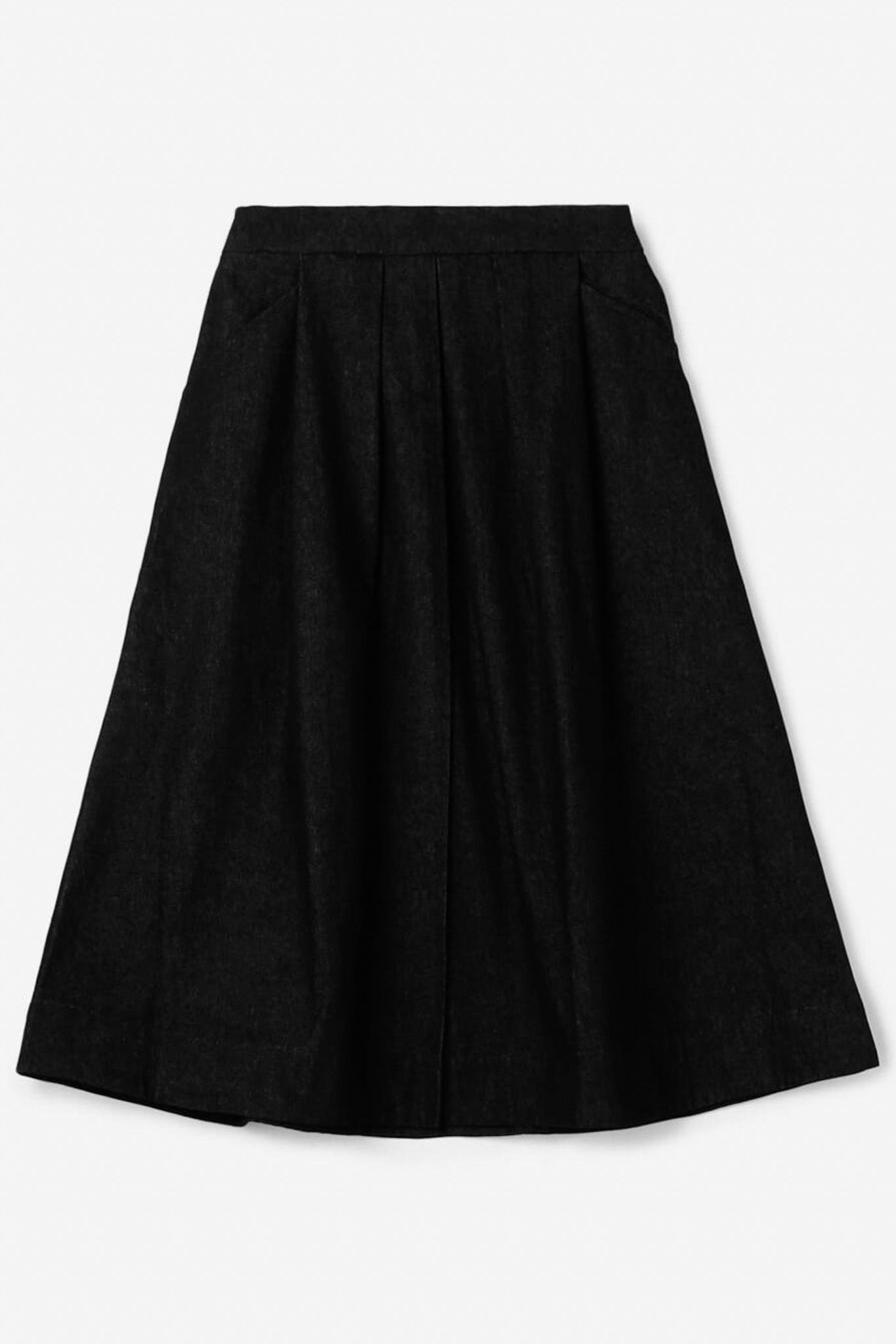 front line denim skirt