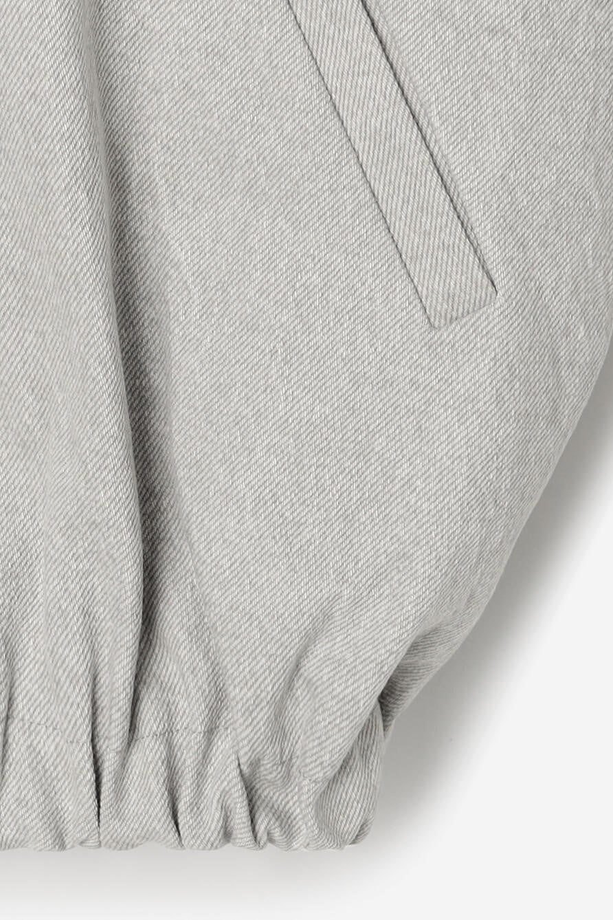 pigment shirring blouson