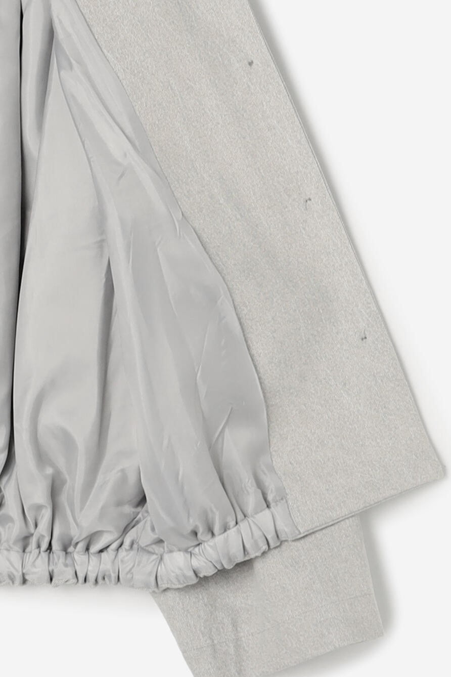 pigment shirring blouson