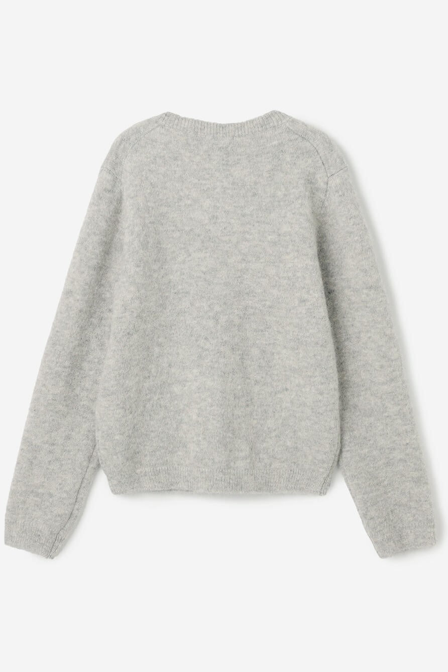 soft alpaca cardigan