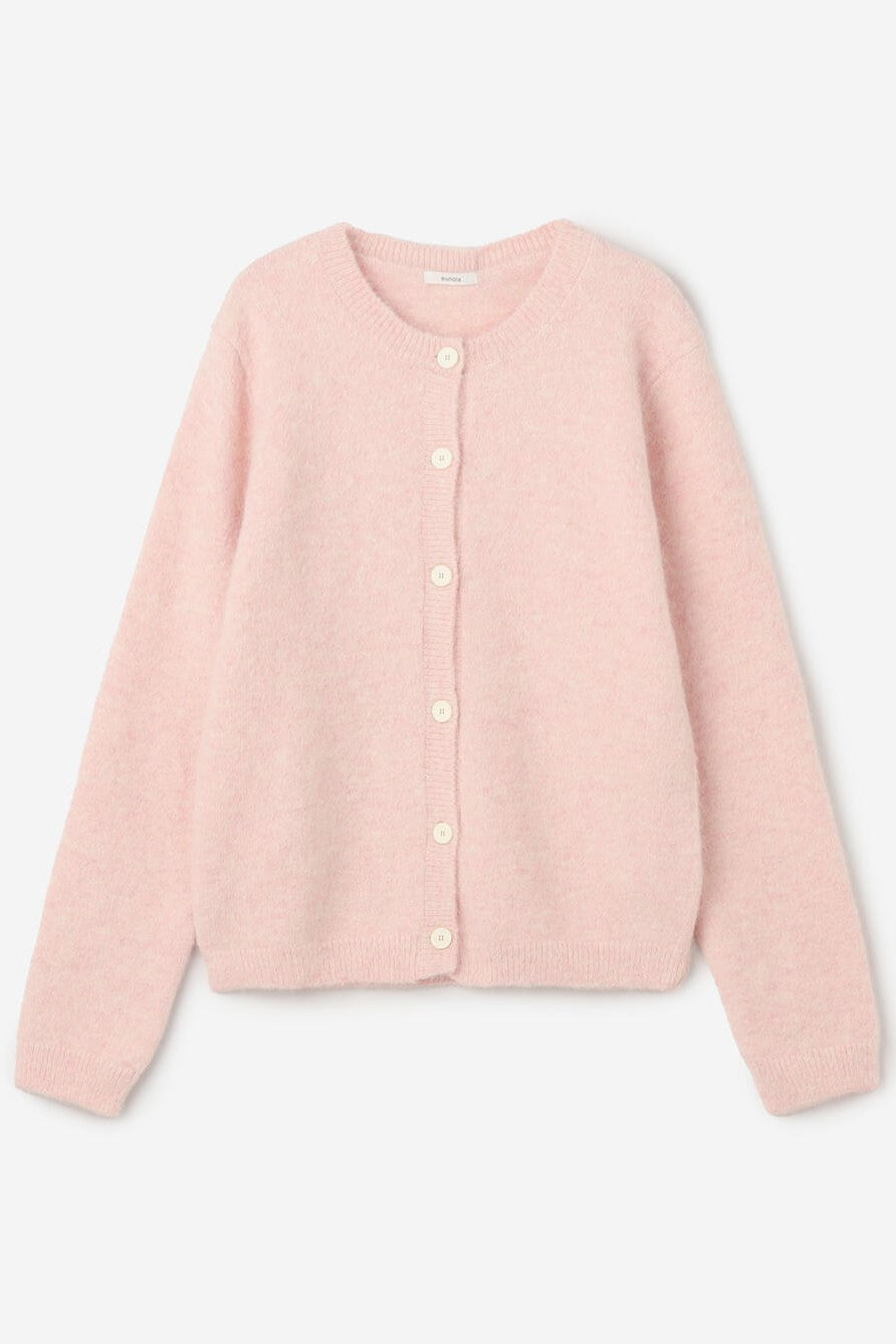 soft alpaca cardigan