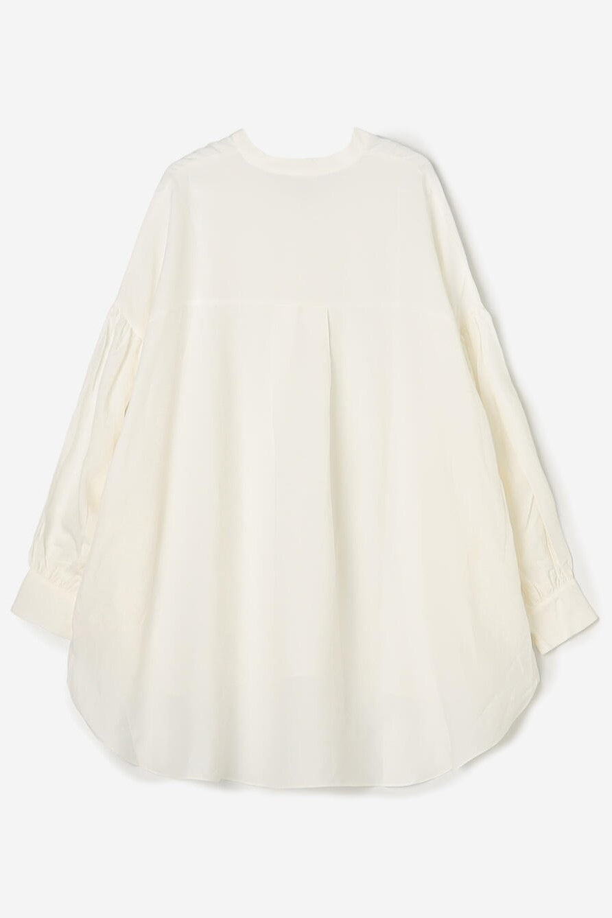 shirring over blouse