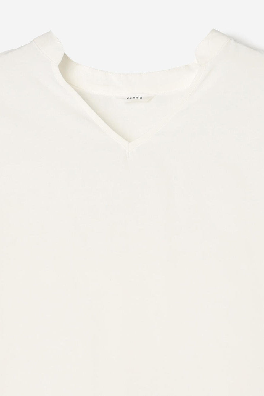 shirring over blouse