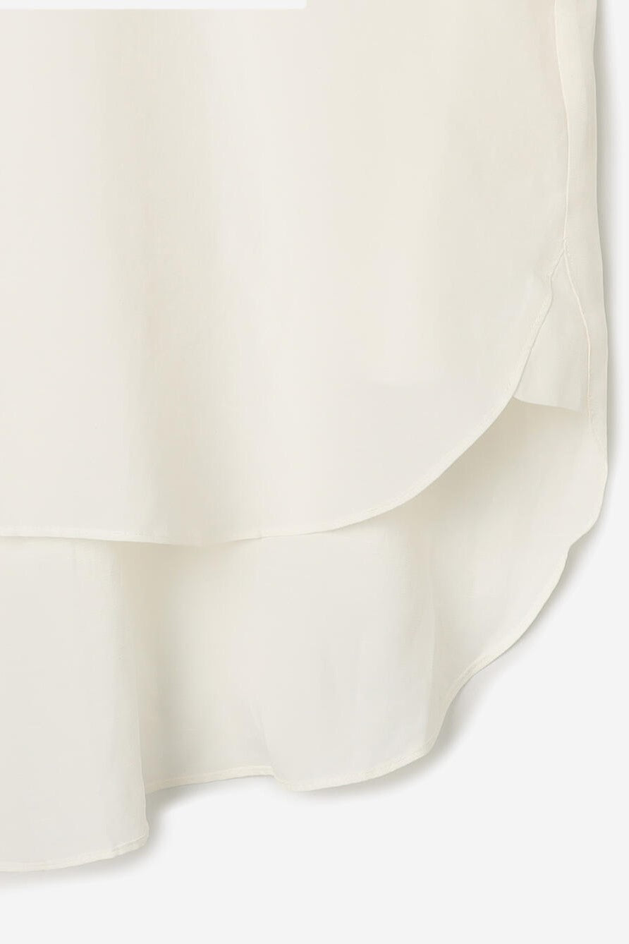 shirring over blouse