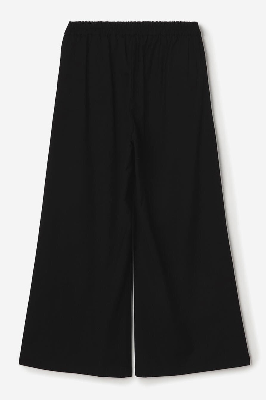 wool solid pants