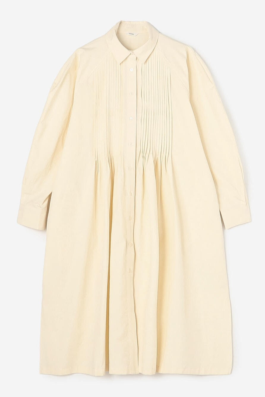pintuck shirt dress
