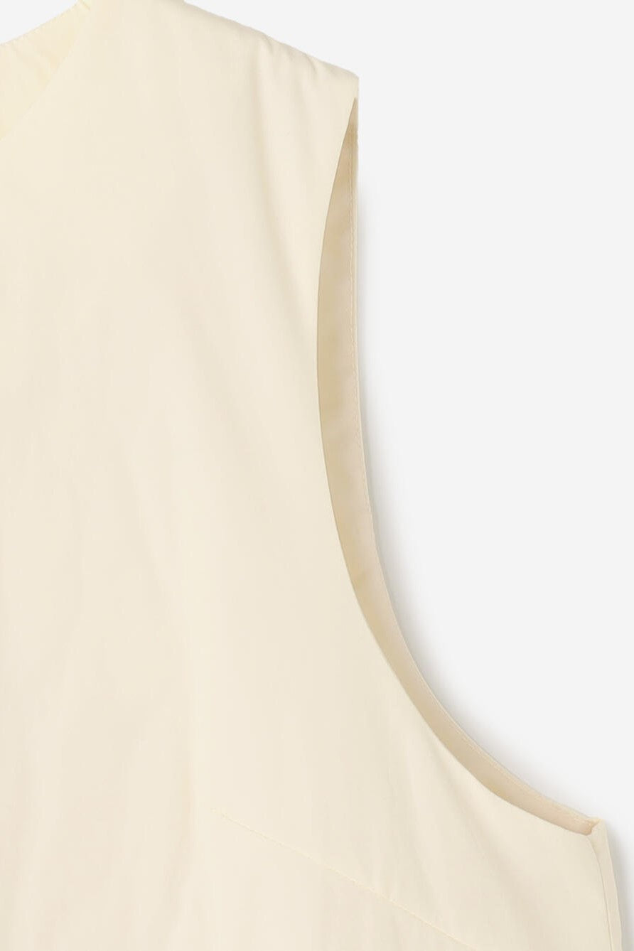 side pocket padding dress