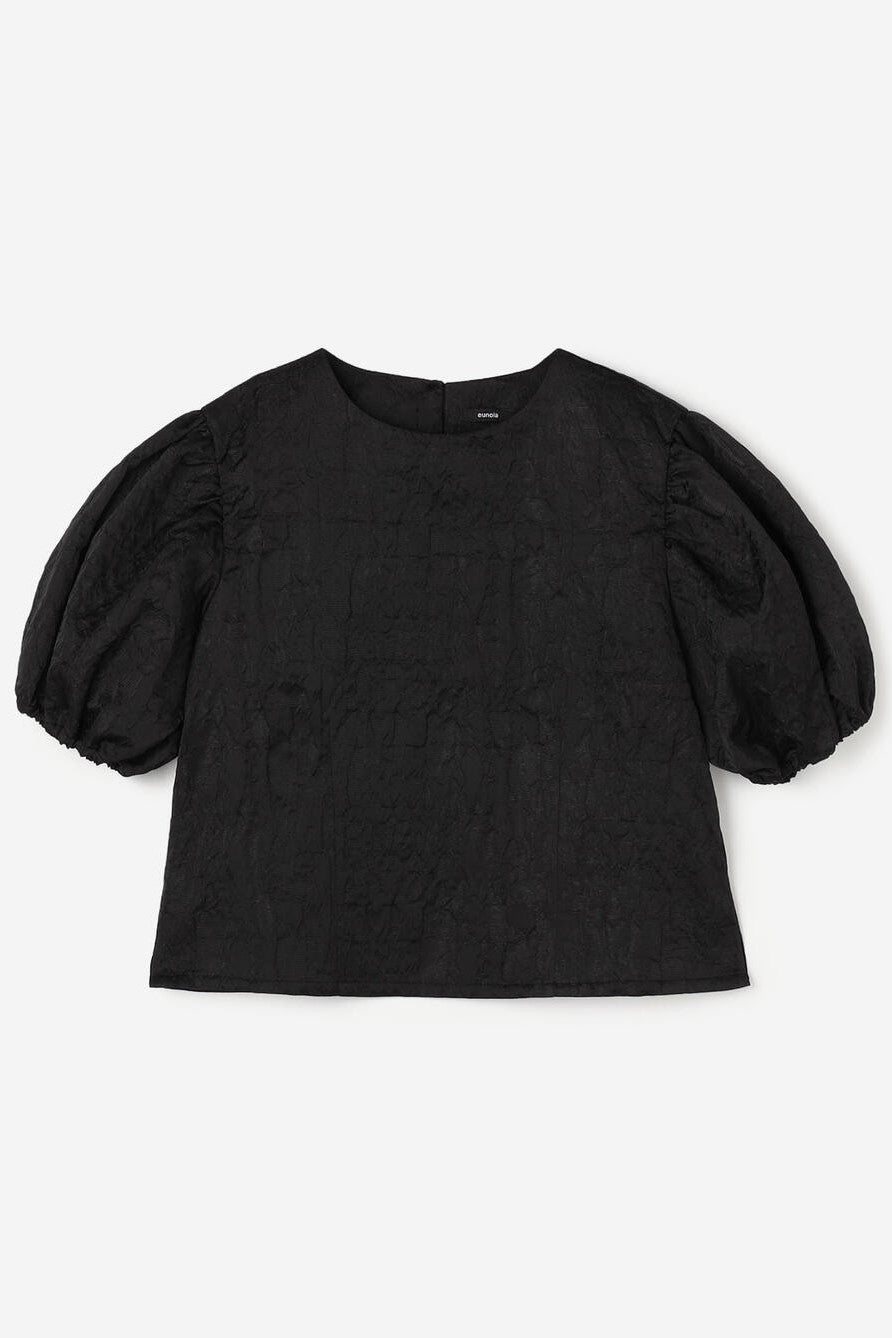 bloom puff blouse
