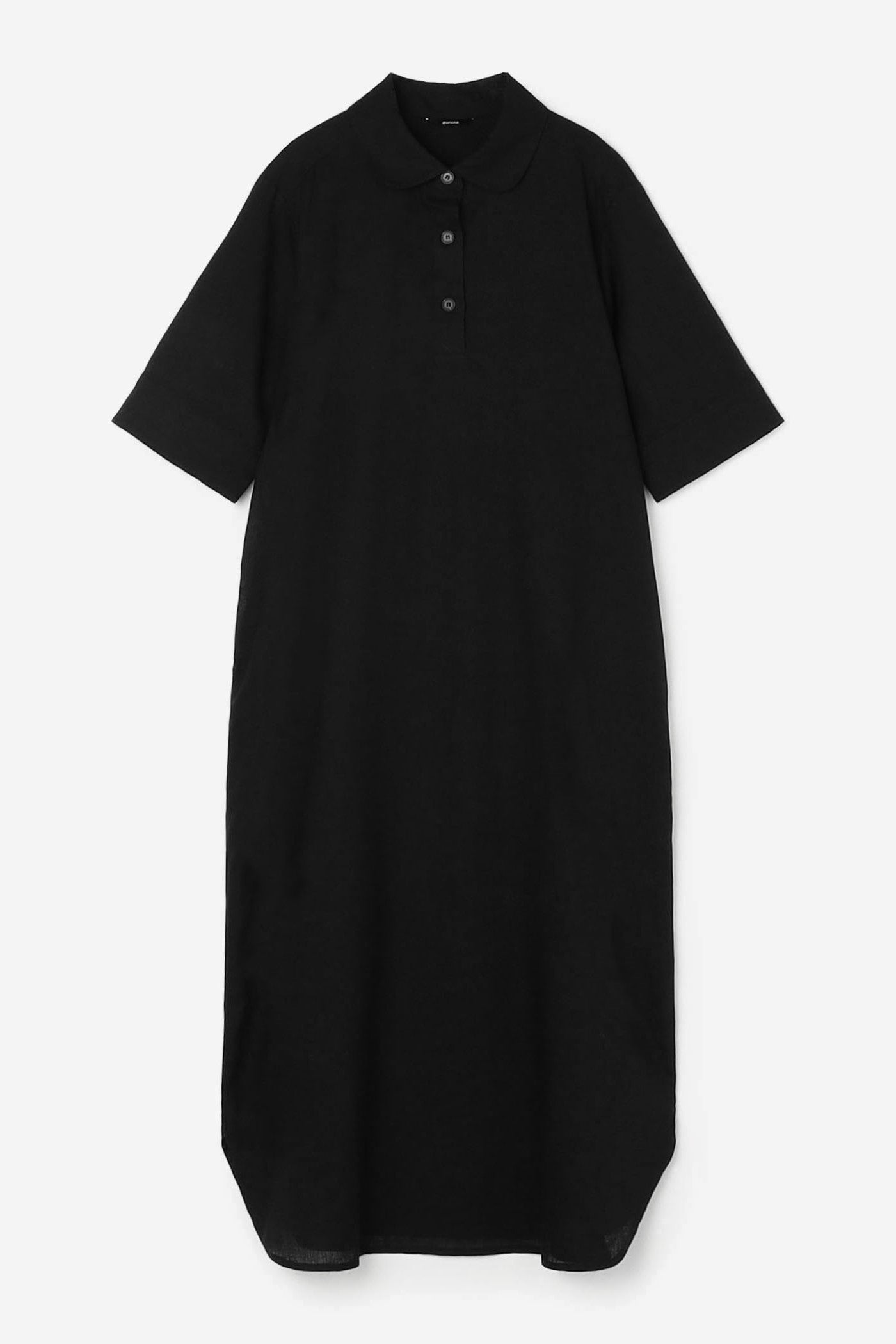 linen shirt dress