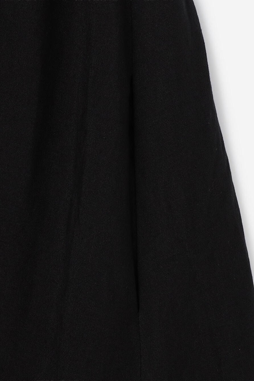 string button pintuck dress