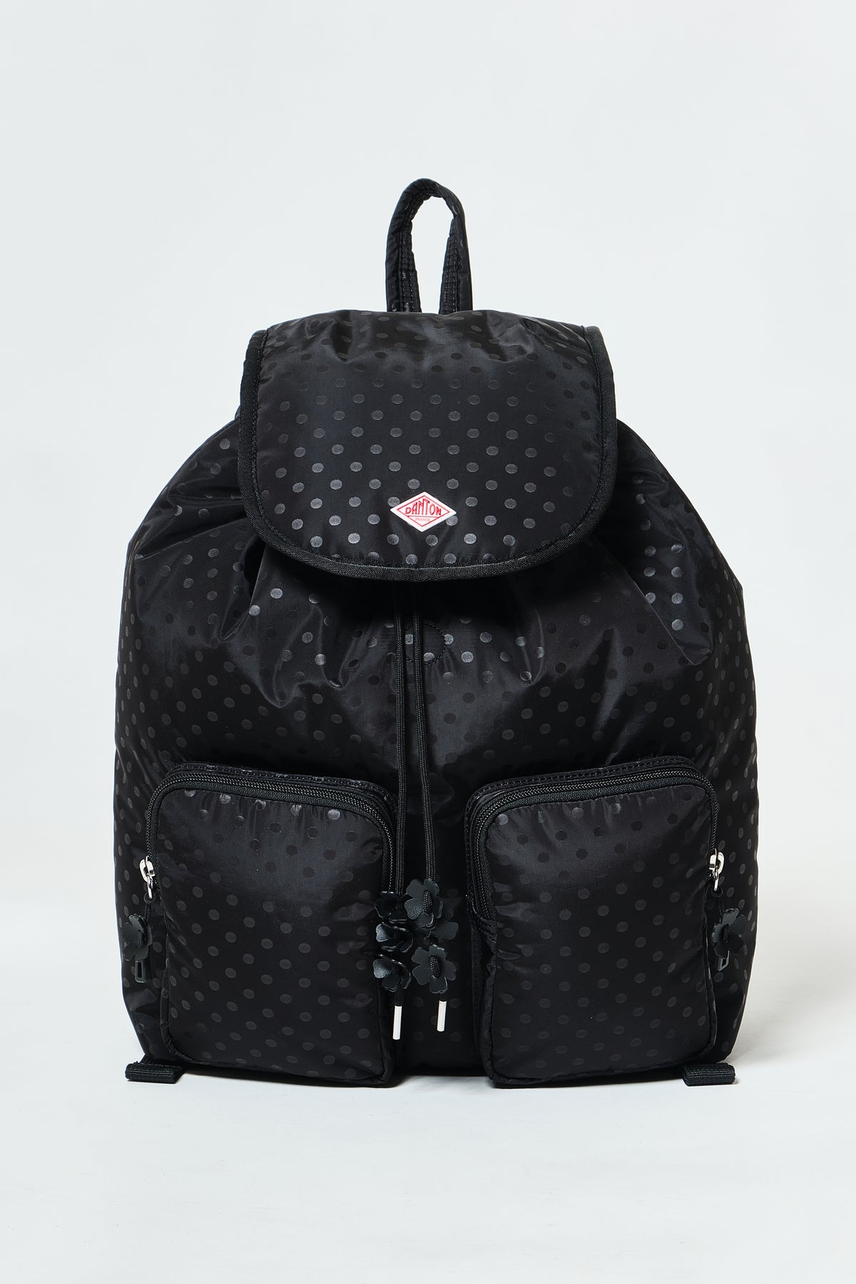 dot flower padding backpack