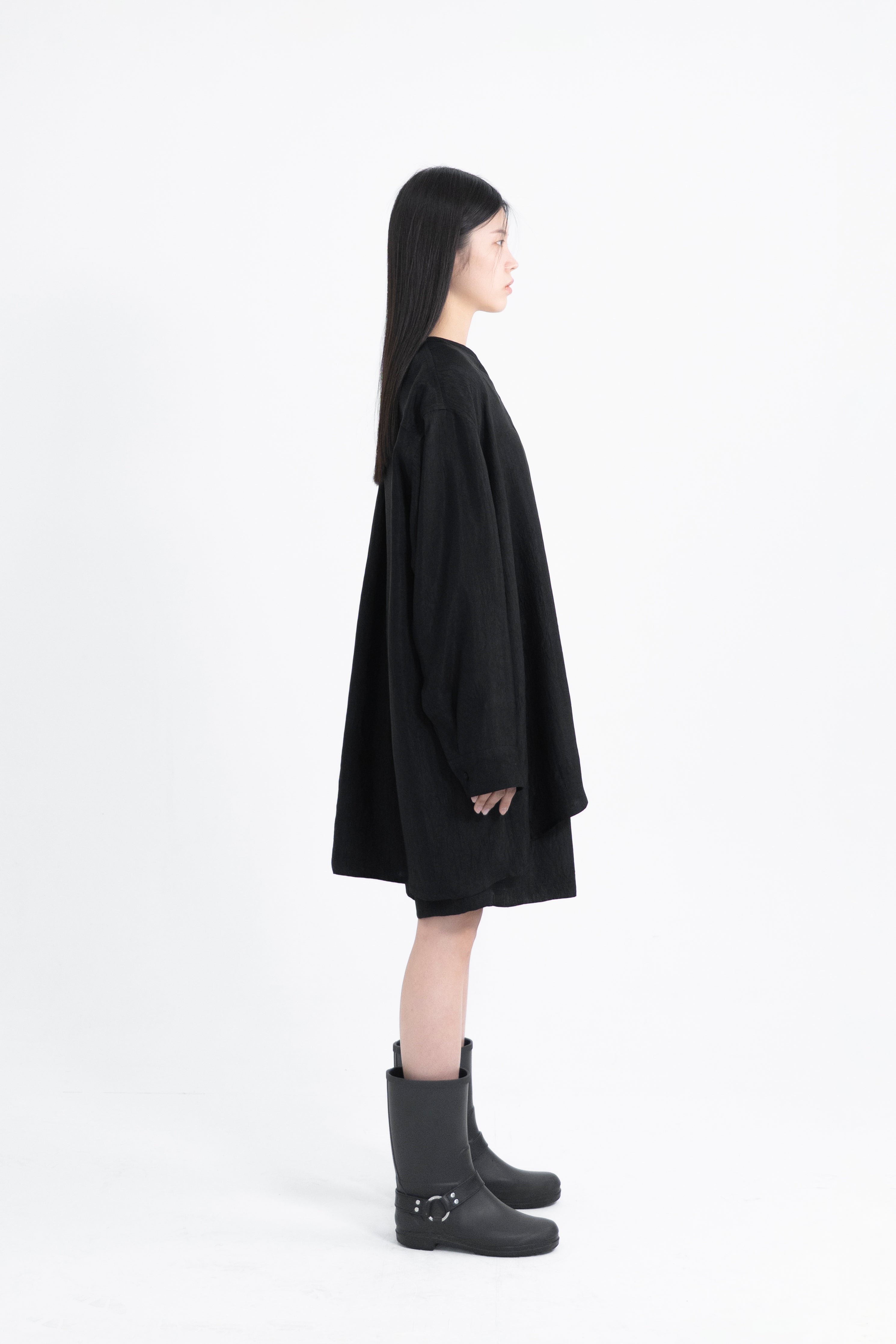 acetate v neck shirt