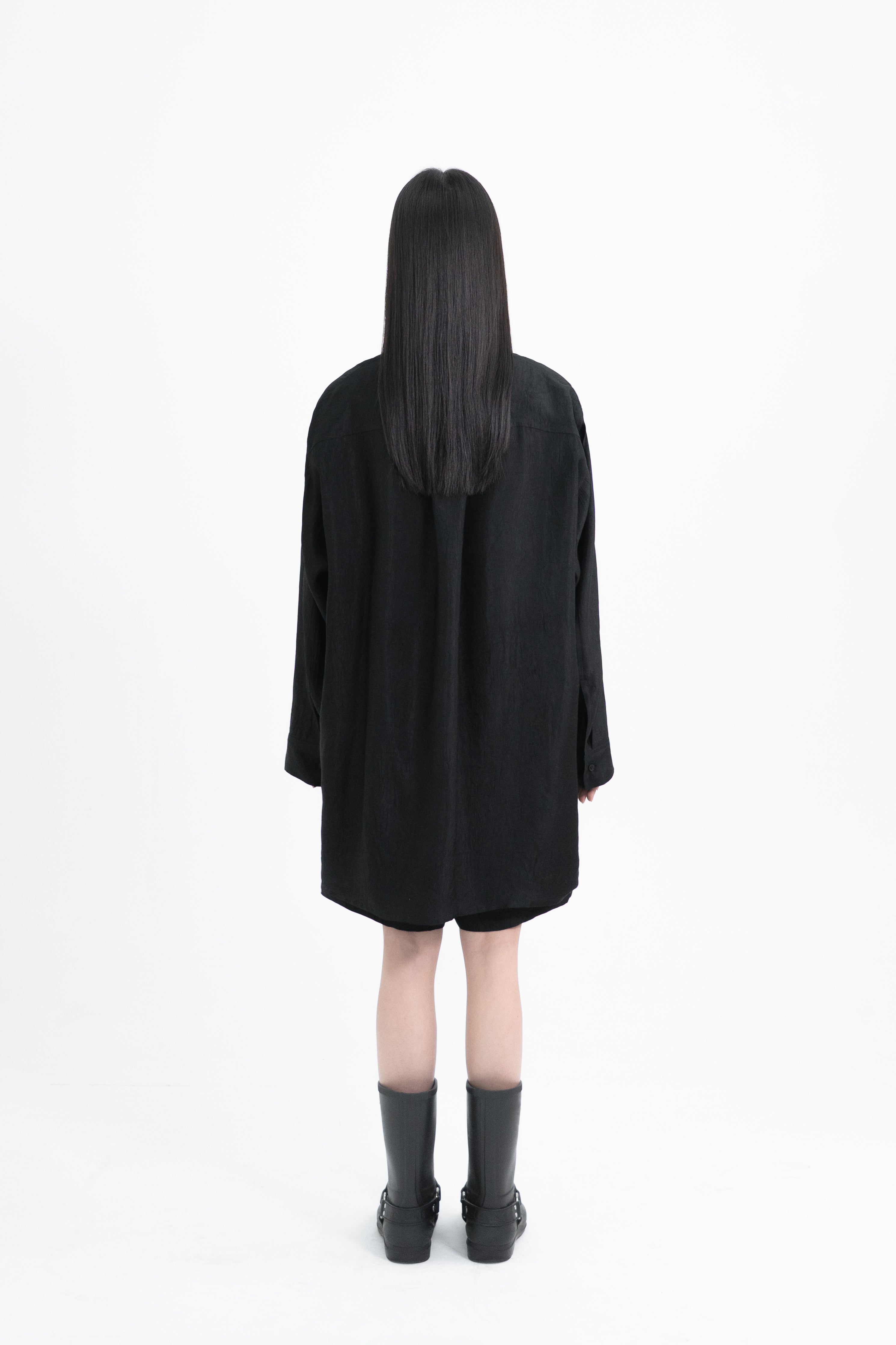 acetate v neck shirt