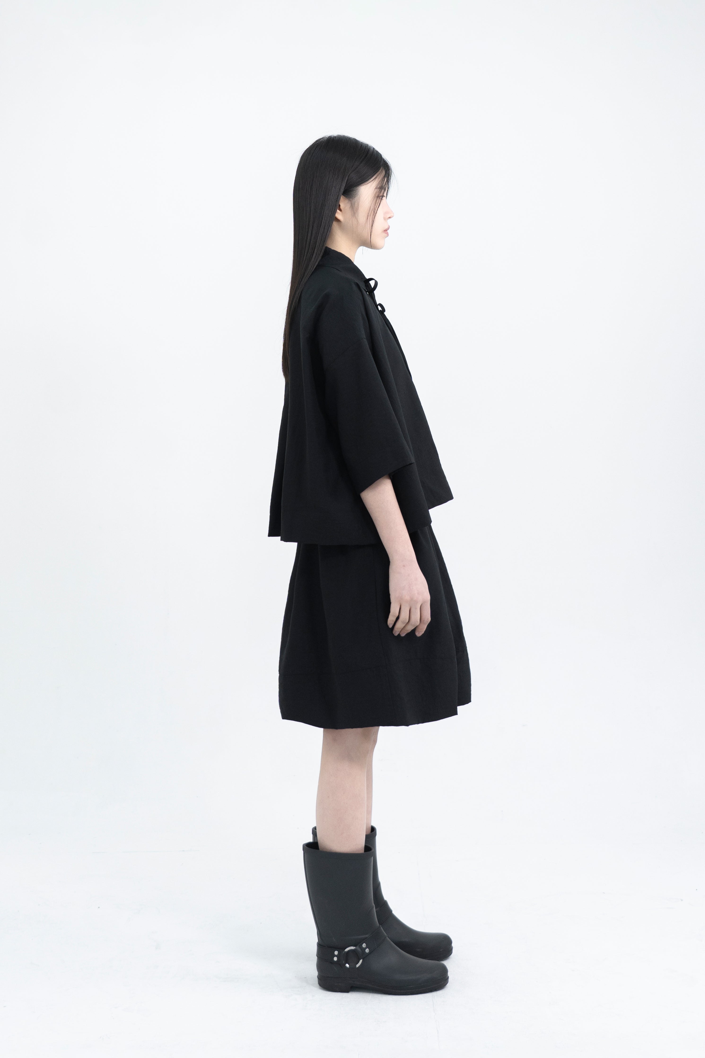basic ribbon blouse