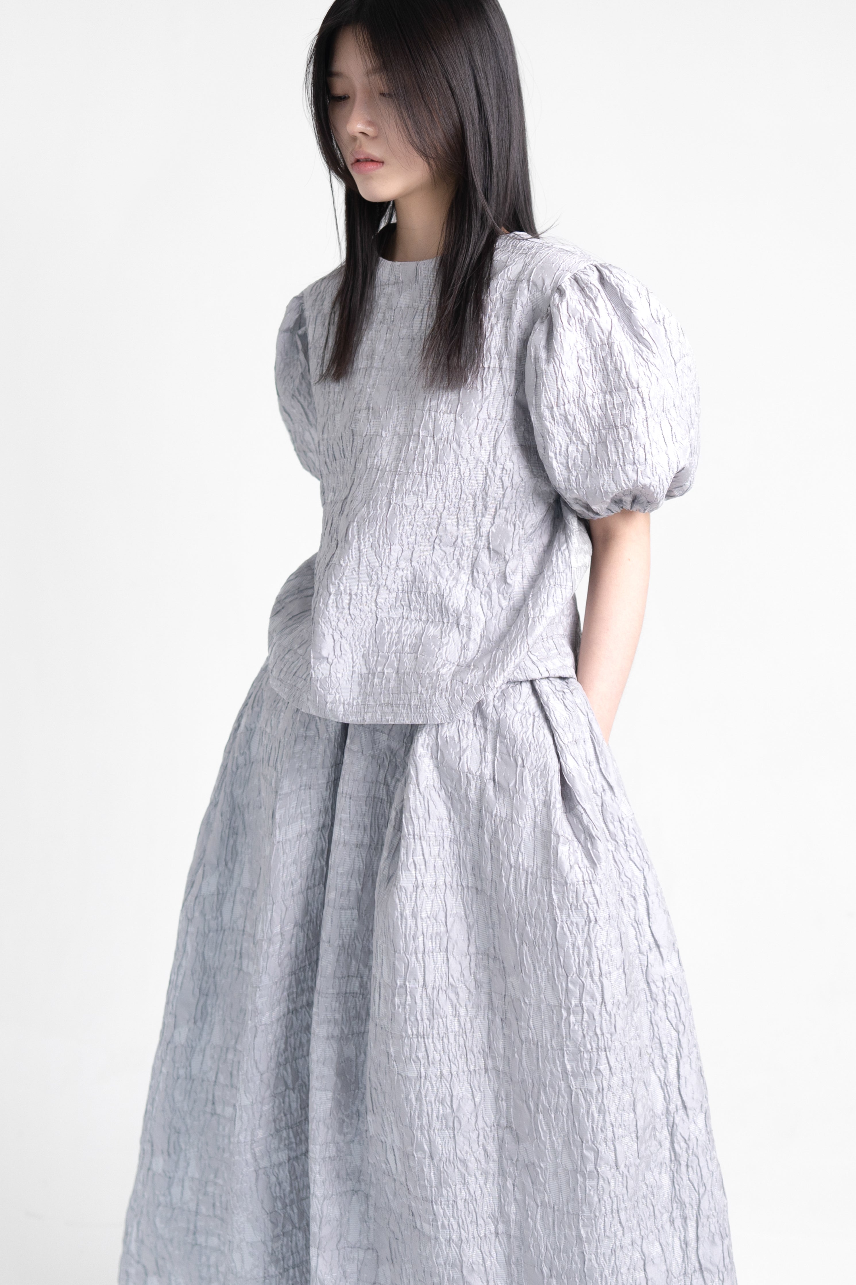 bloom tuck skirt