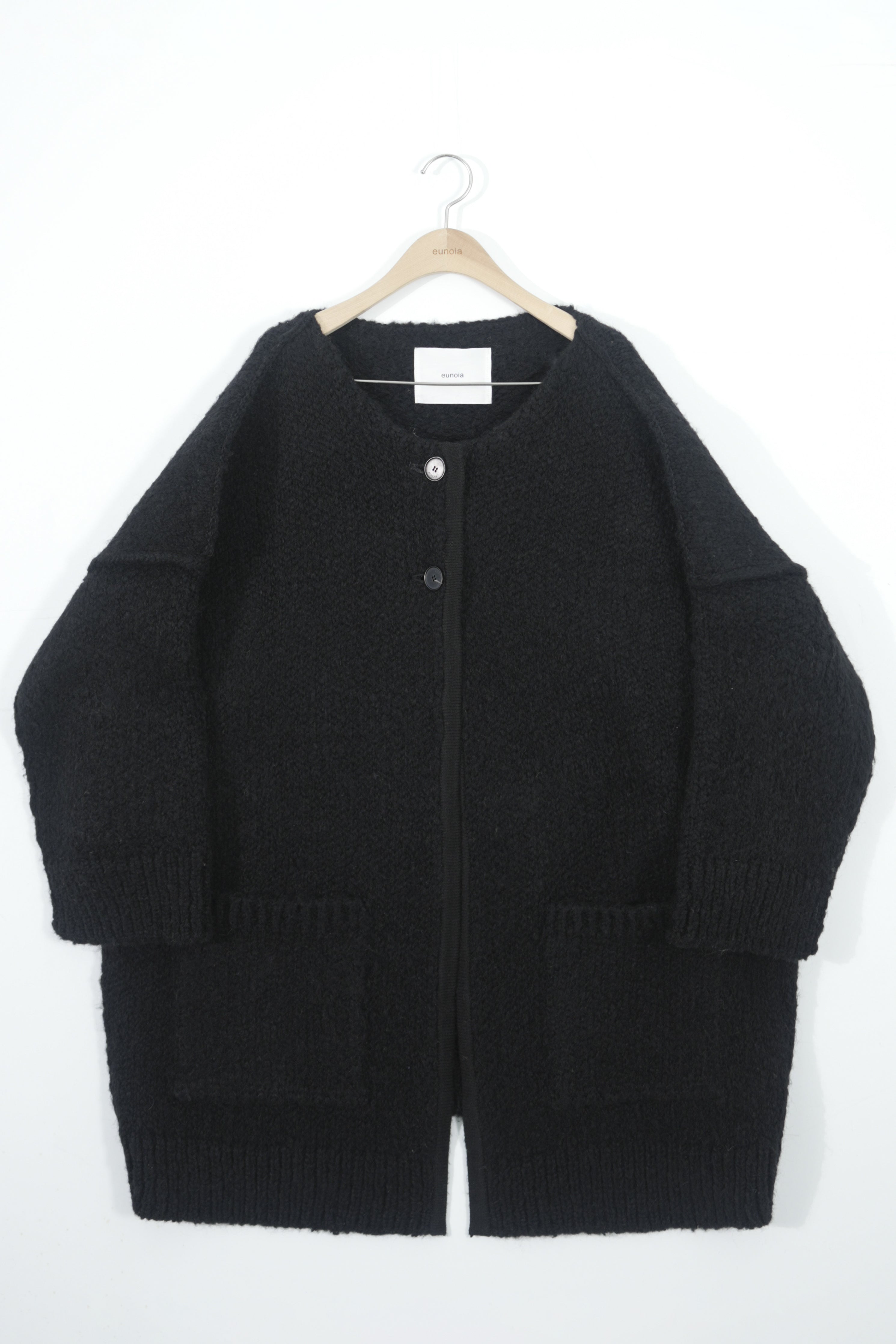 button mono cardigan