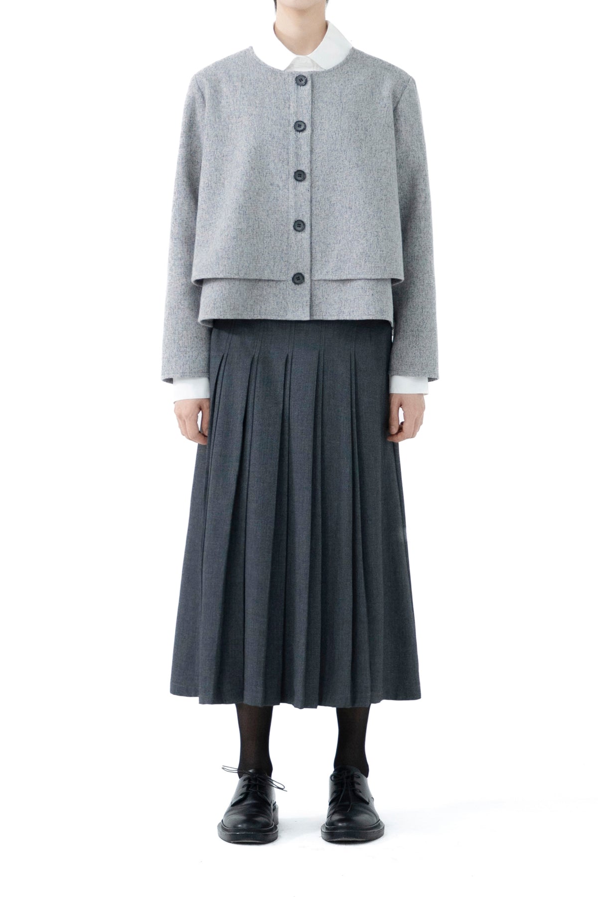 button short cardigan