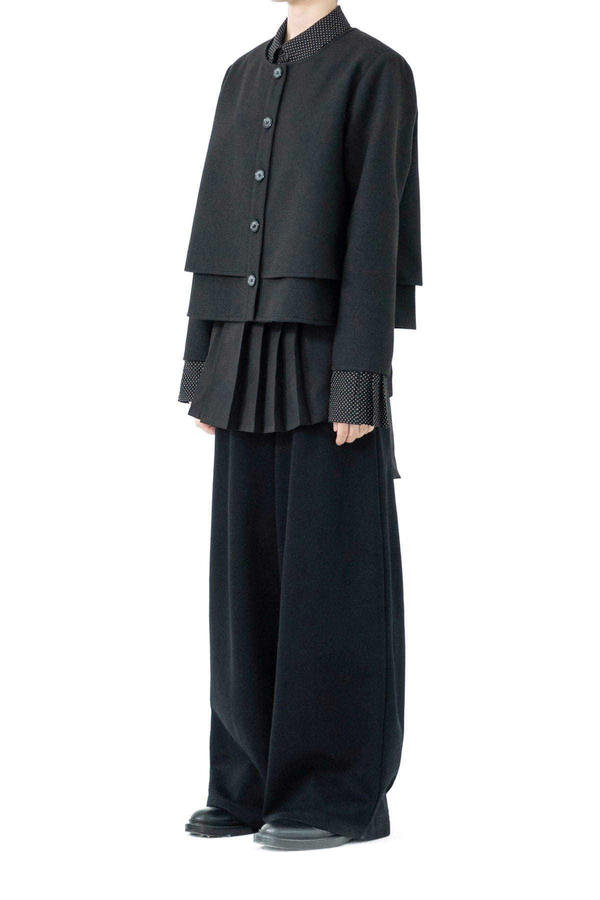 button short cardigan