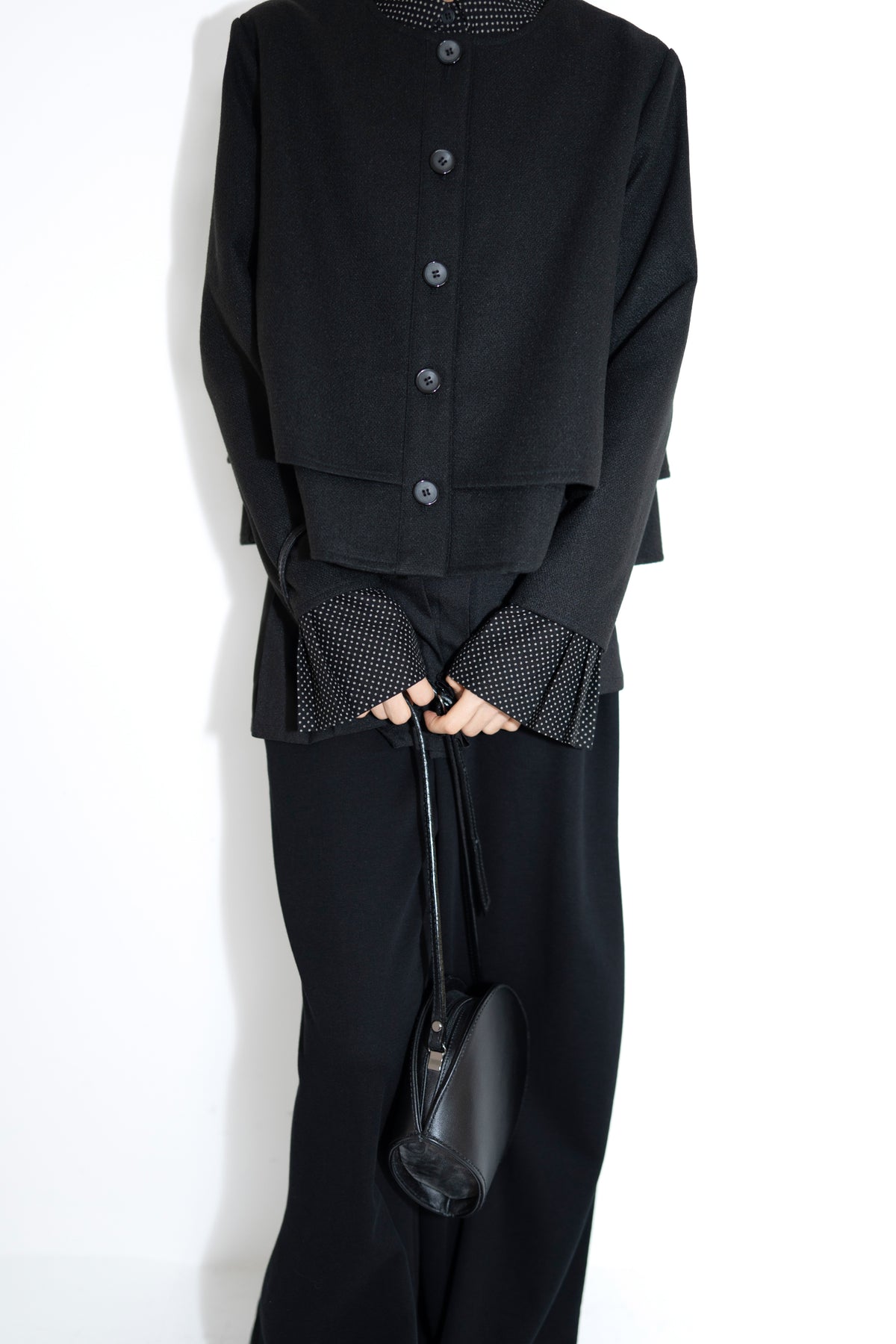 button short cardigan