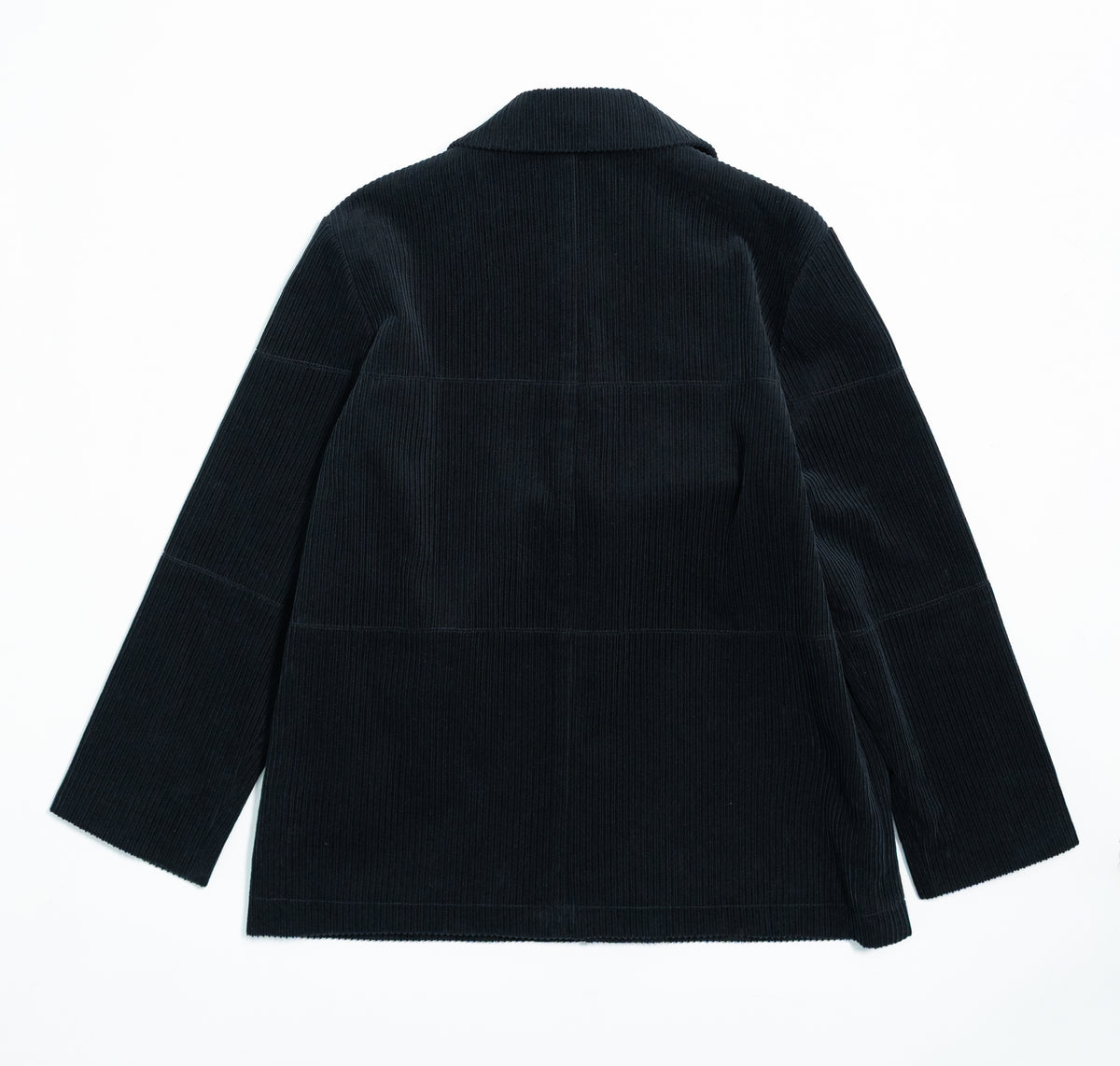 clam collar corduroy jacket