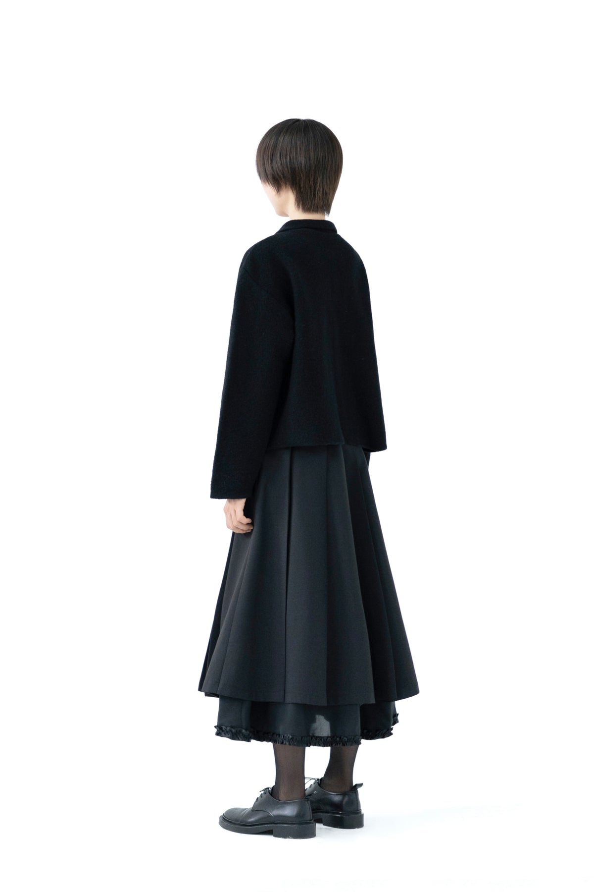 classic collar knit cardigan