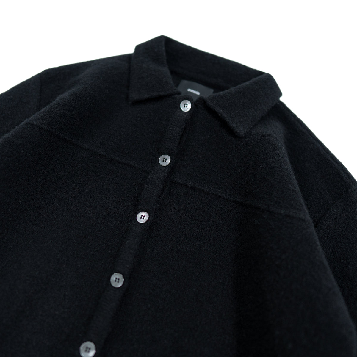 classic collar knit cardigan