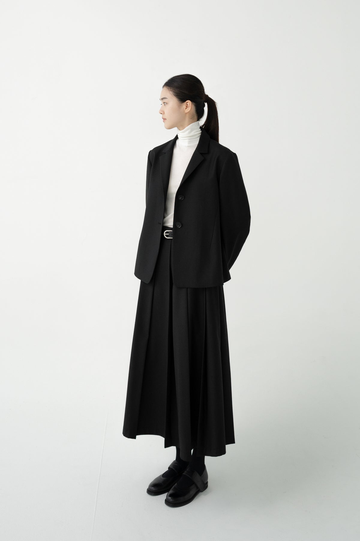 classic pleats skirt