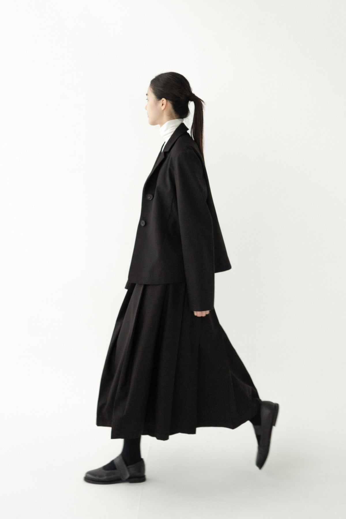 classic pleats skirt