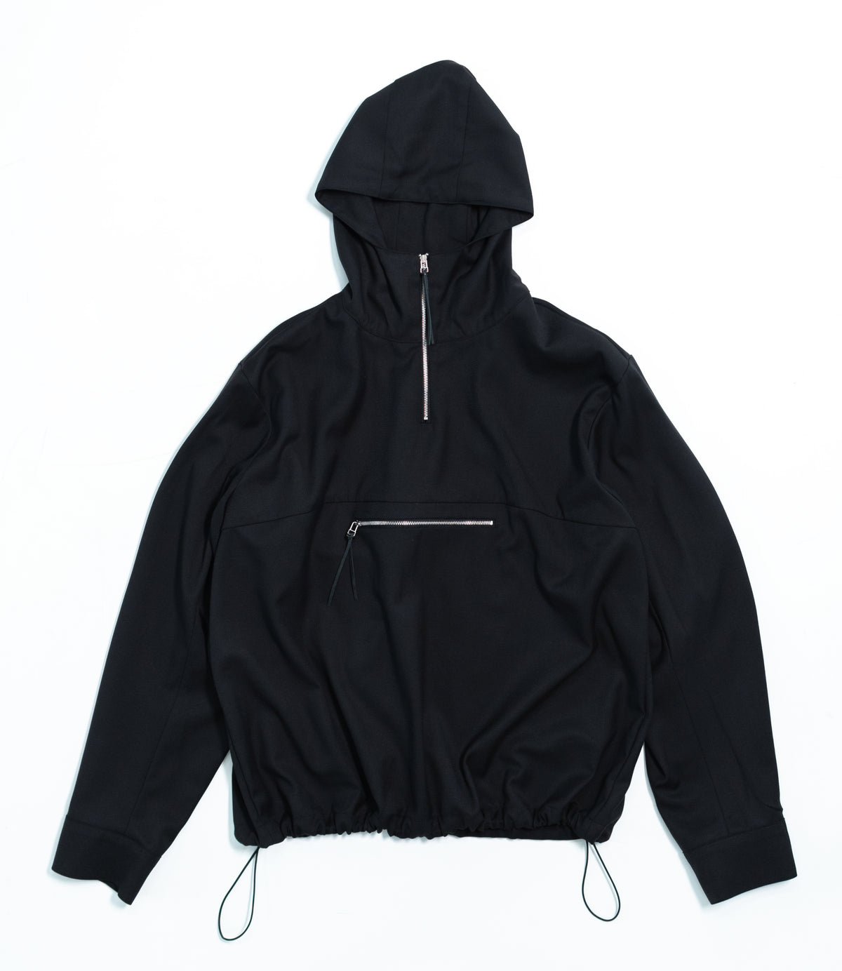 drape anorak shirt