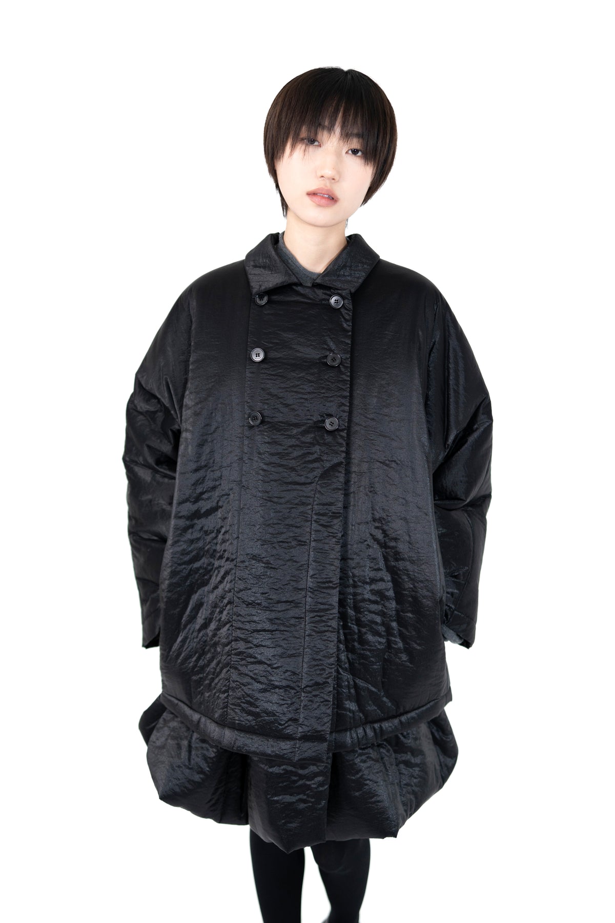 frat collar padded jacket