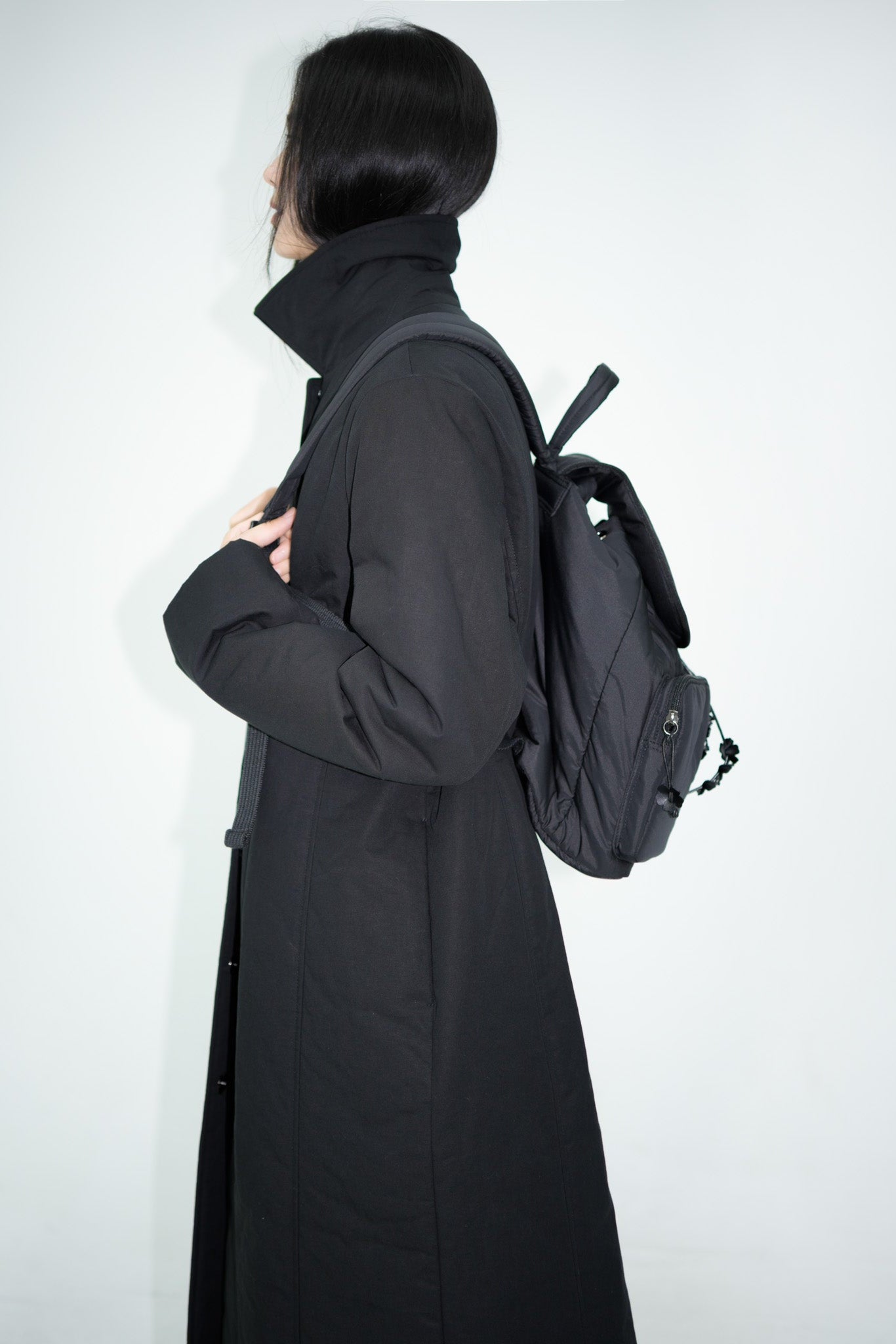 flower padding backpack