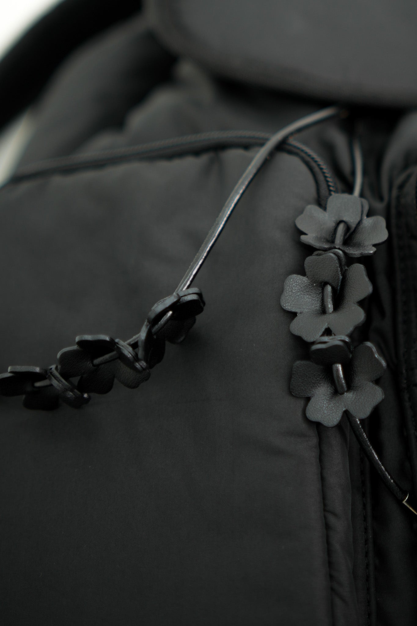 flower padding backpack