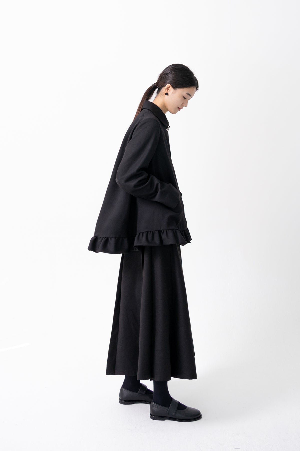 frill layer jacket