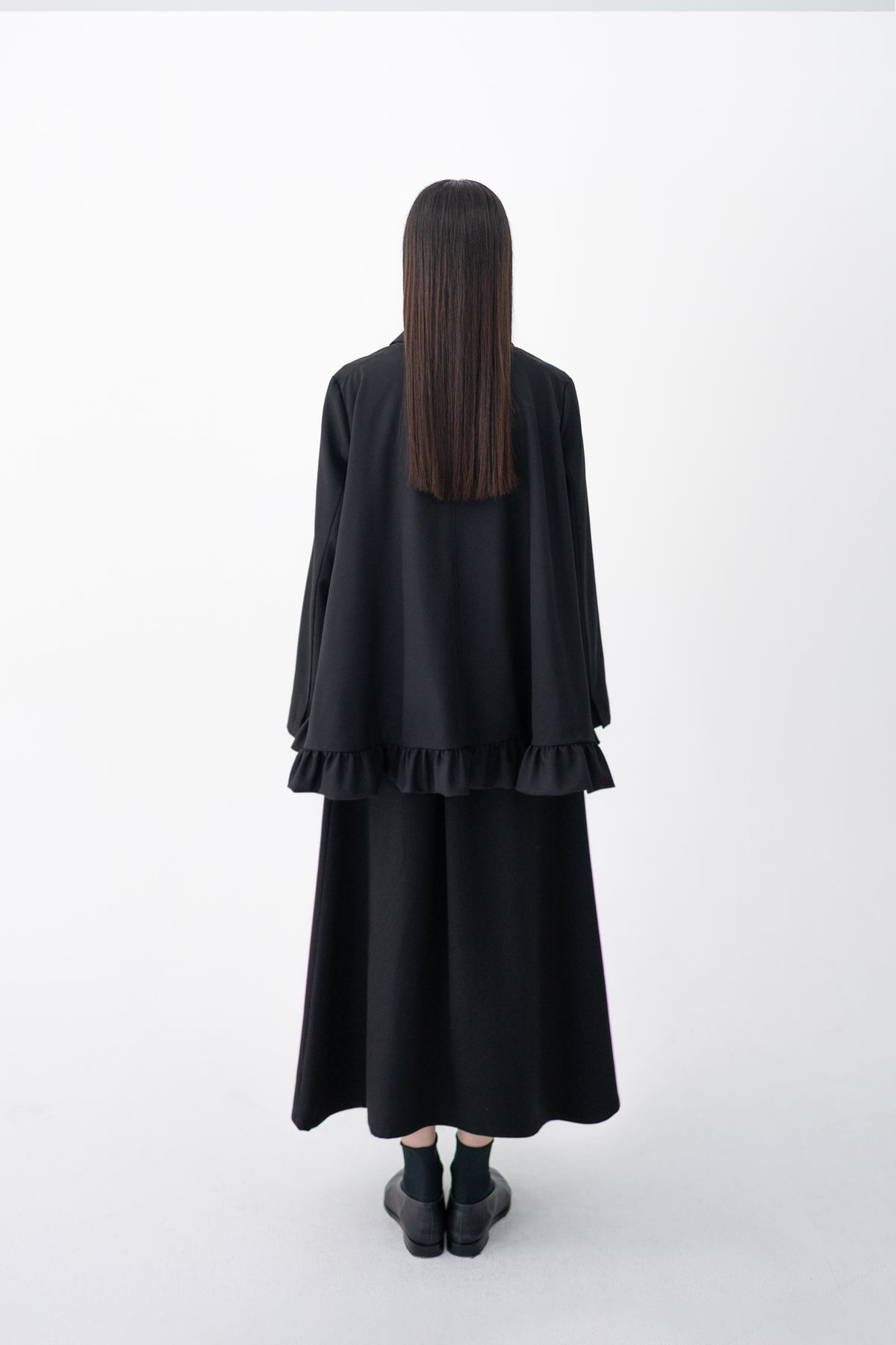 frill layer jacket