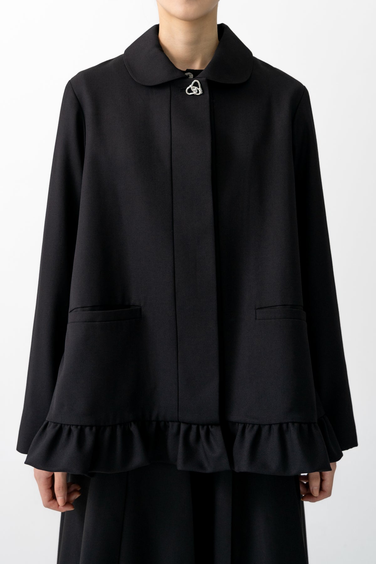 frill layer jacket