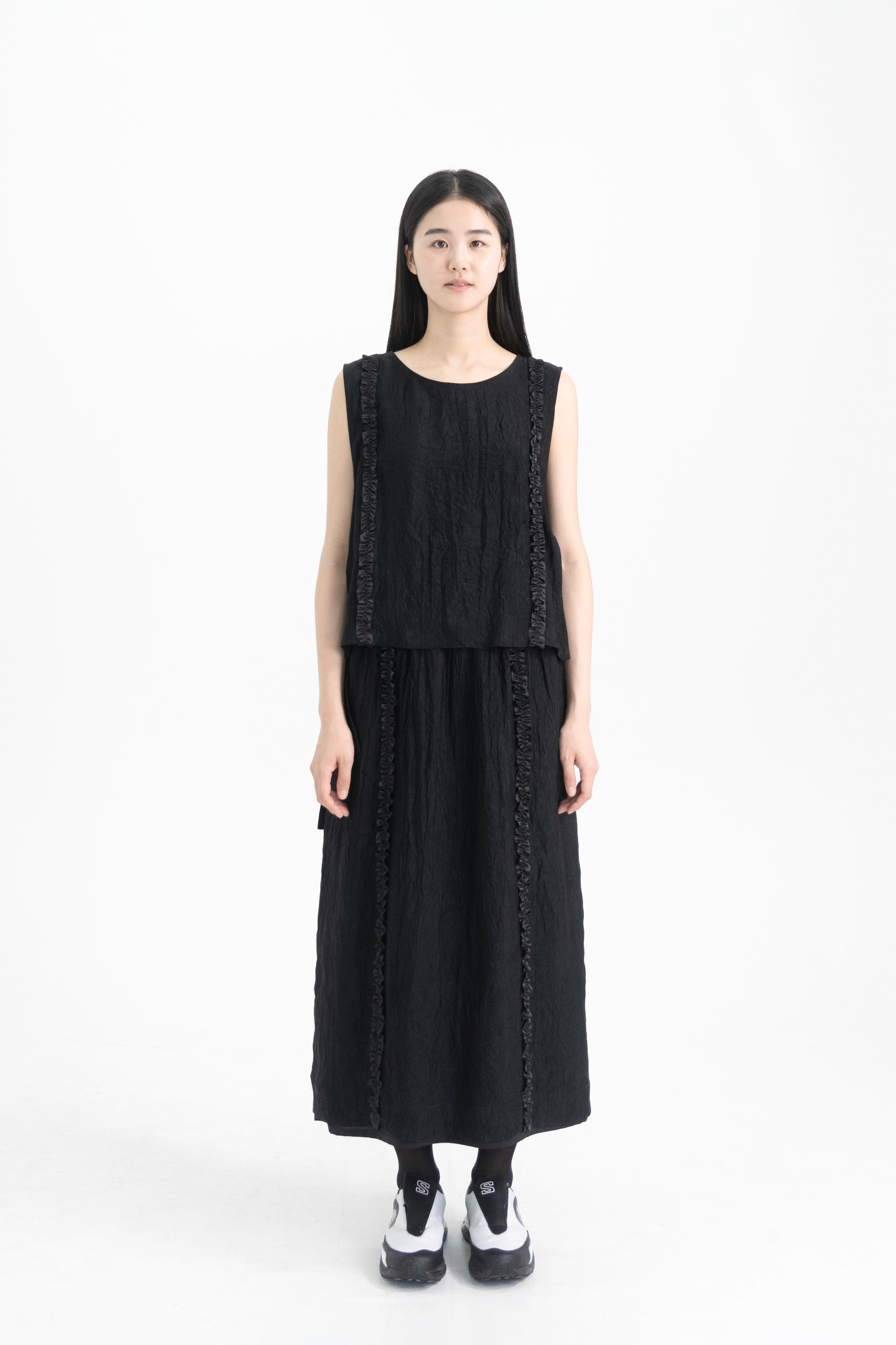 frill line skirt