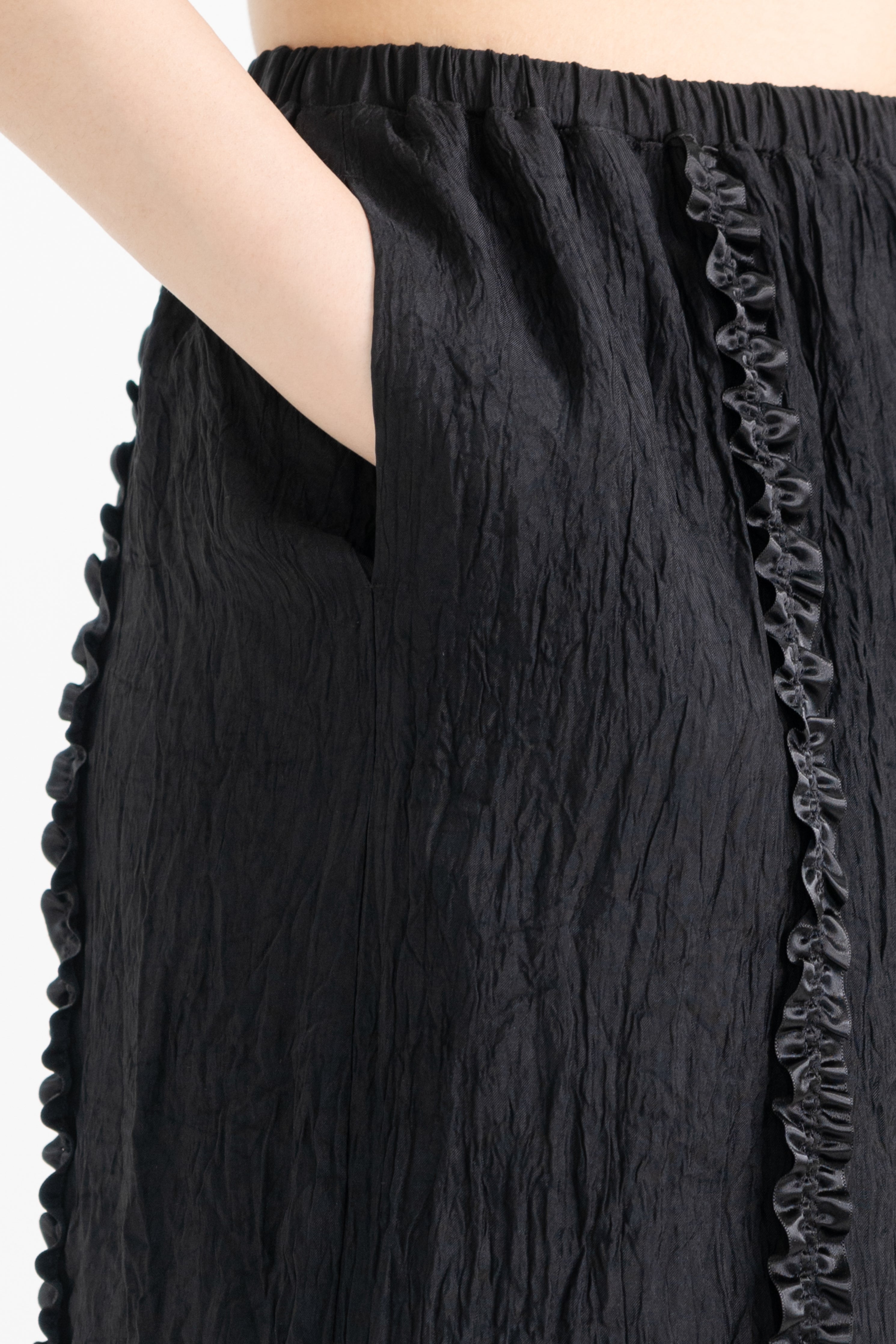frill line skirt
