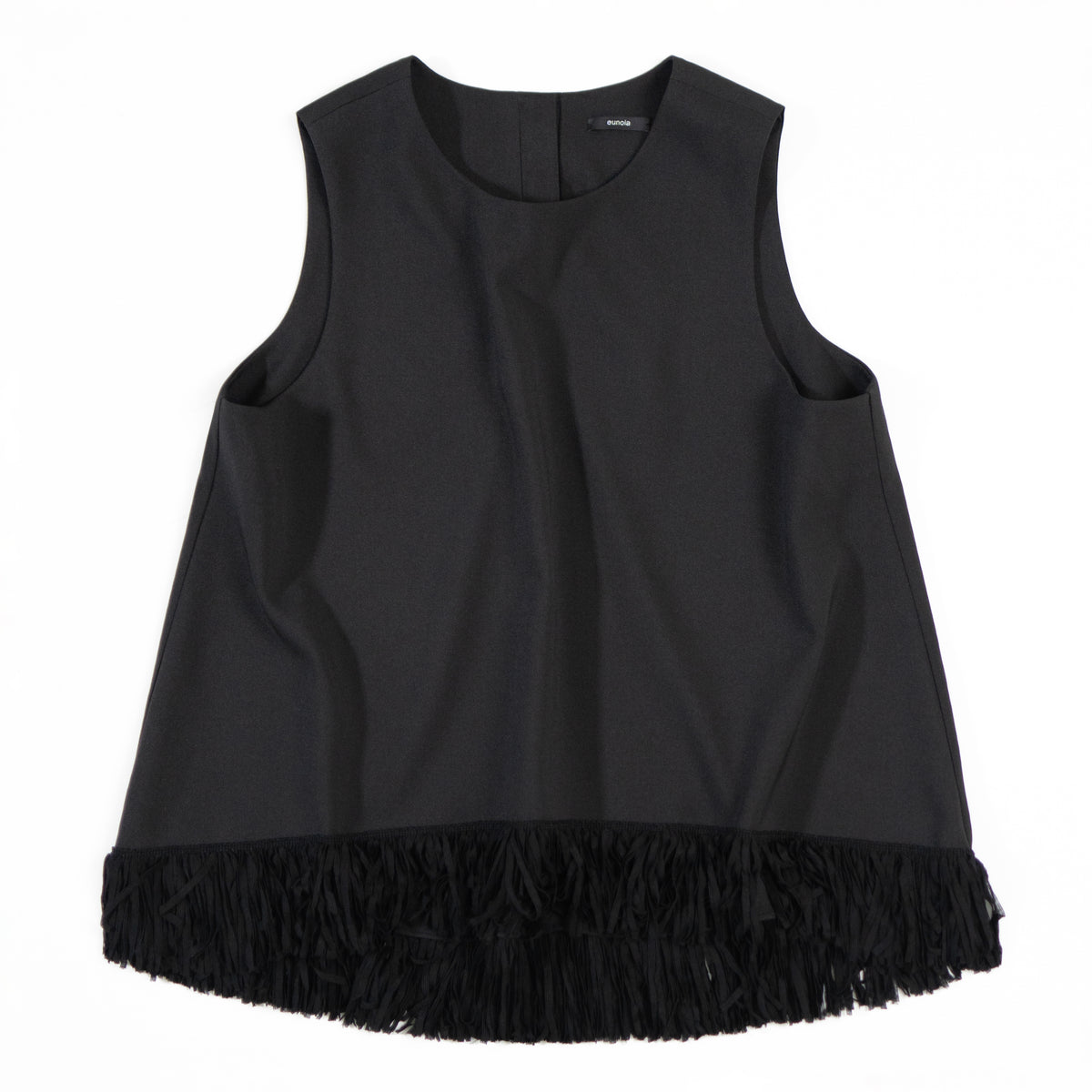 fringe middle vest