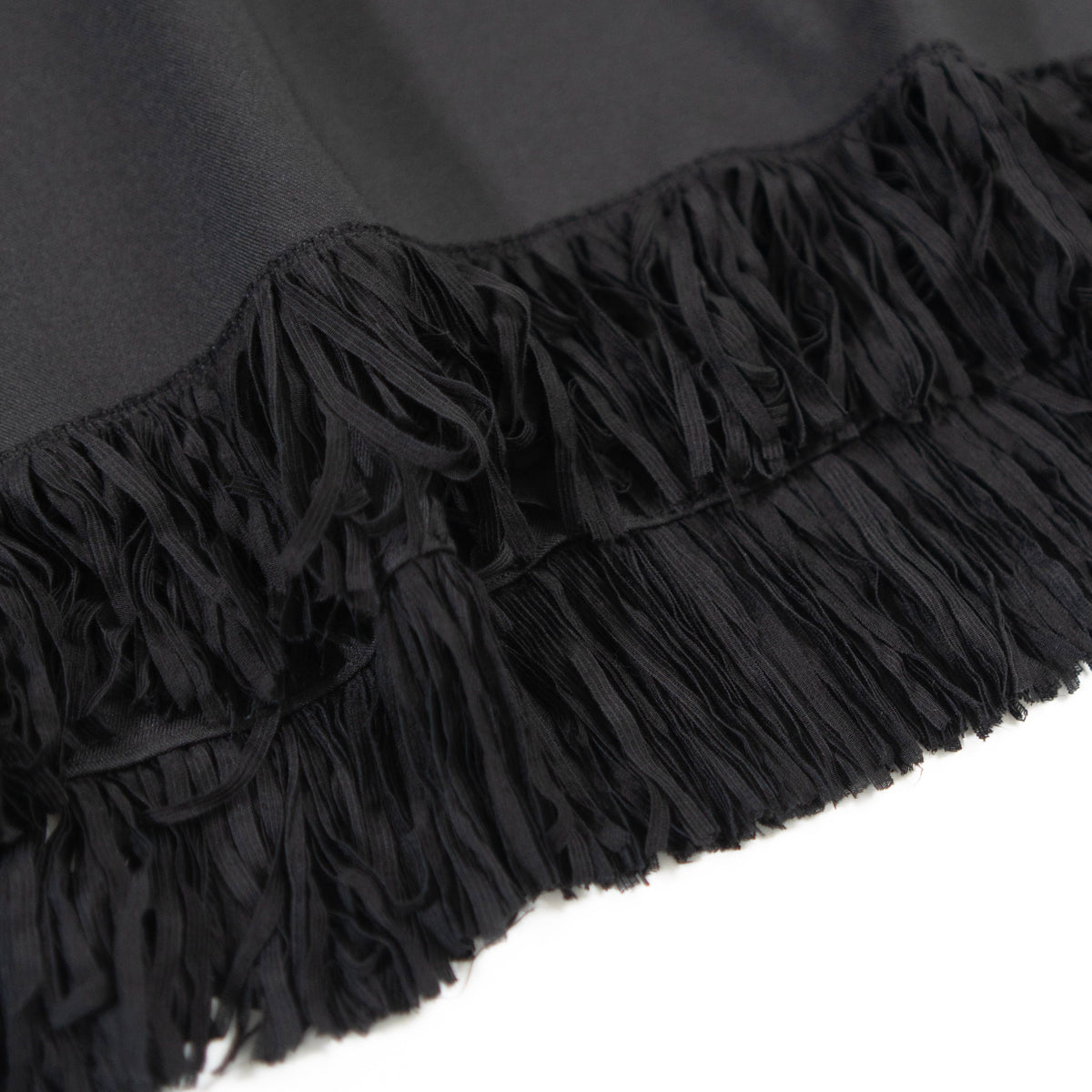 fringe middle vest