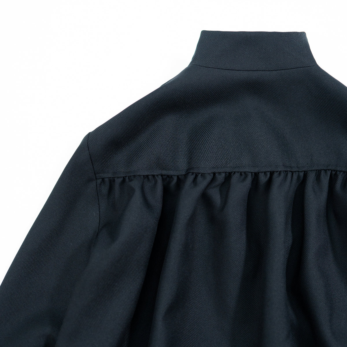 high neck blouson