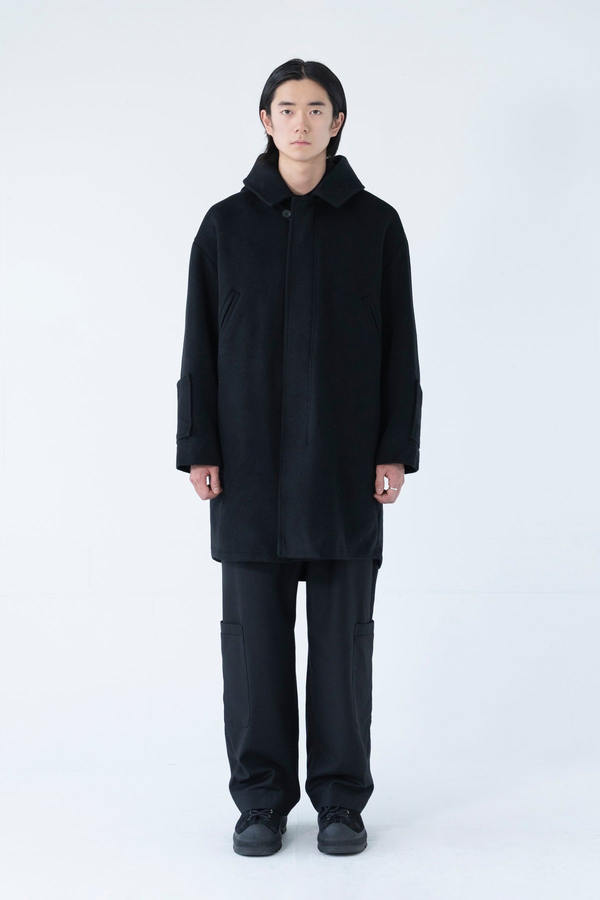 hooded field coat
