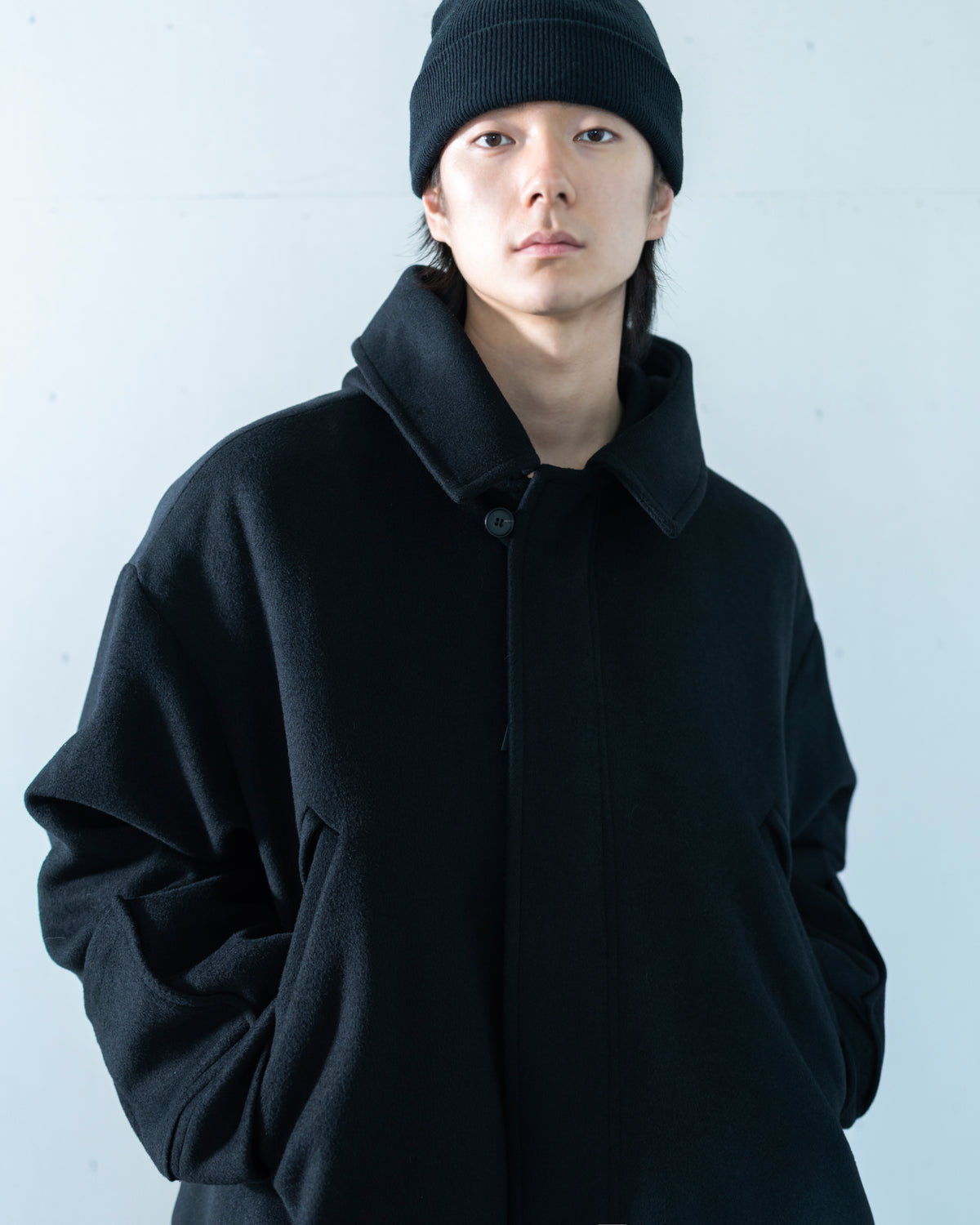 hooded field coat