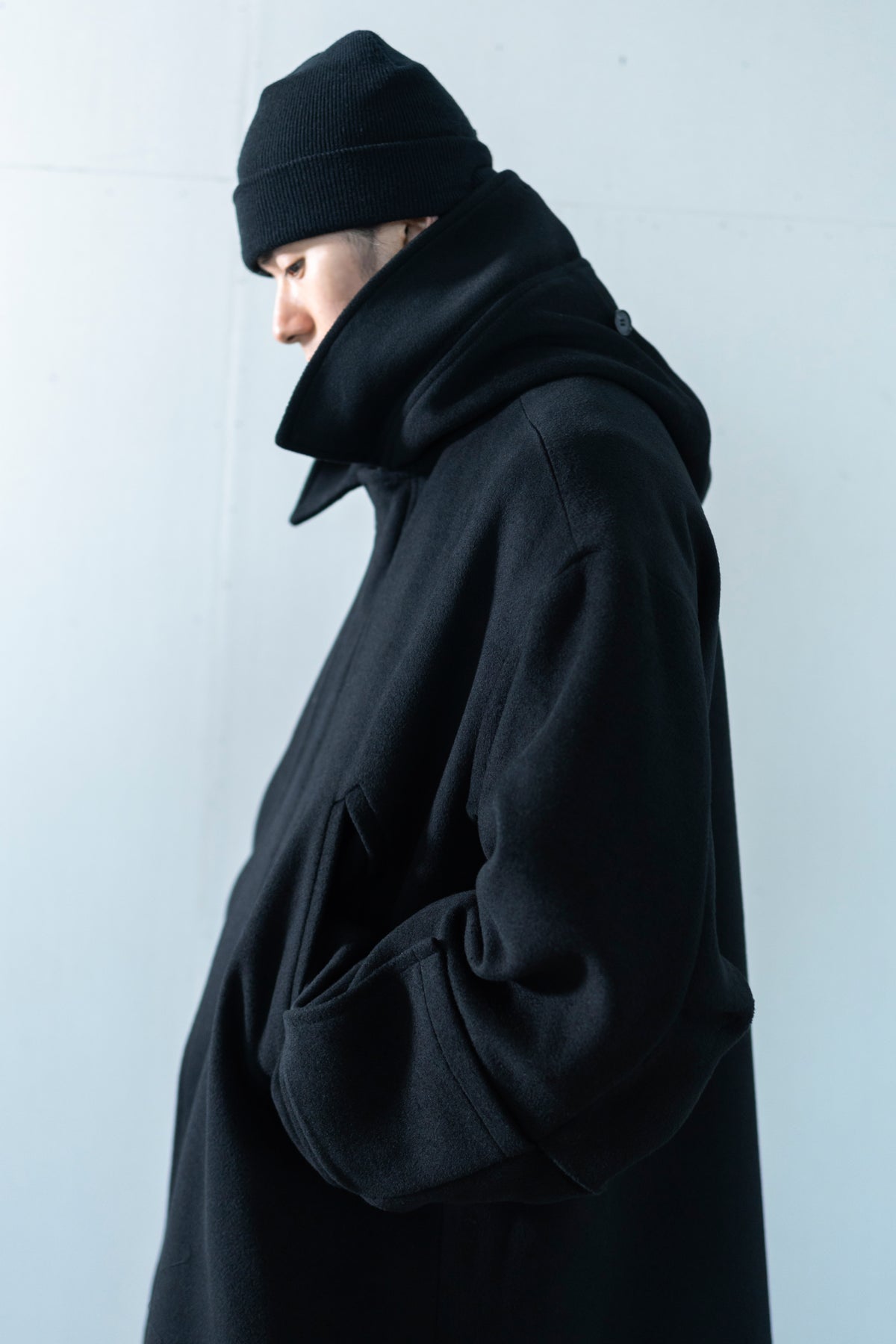 hooded field coat