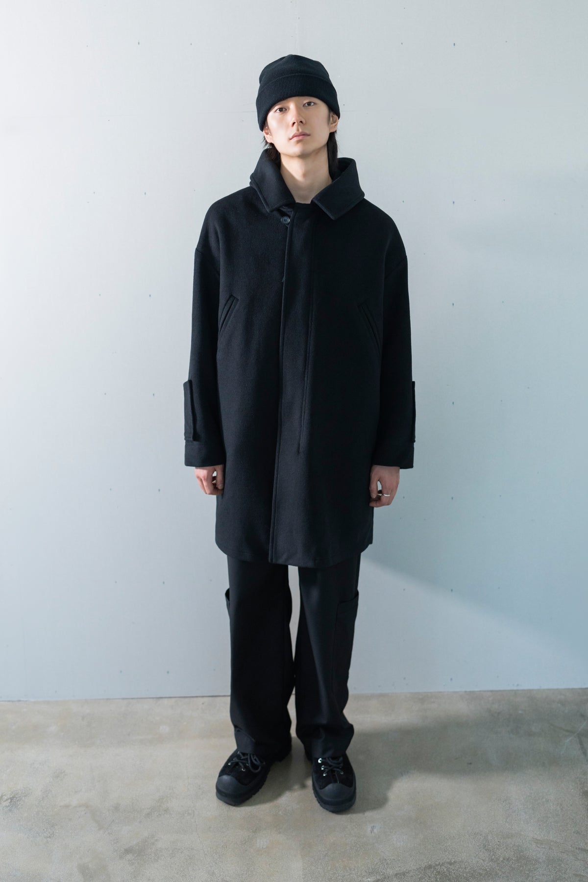 hooded field coat