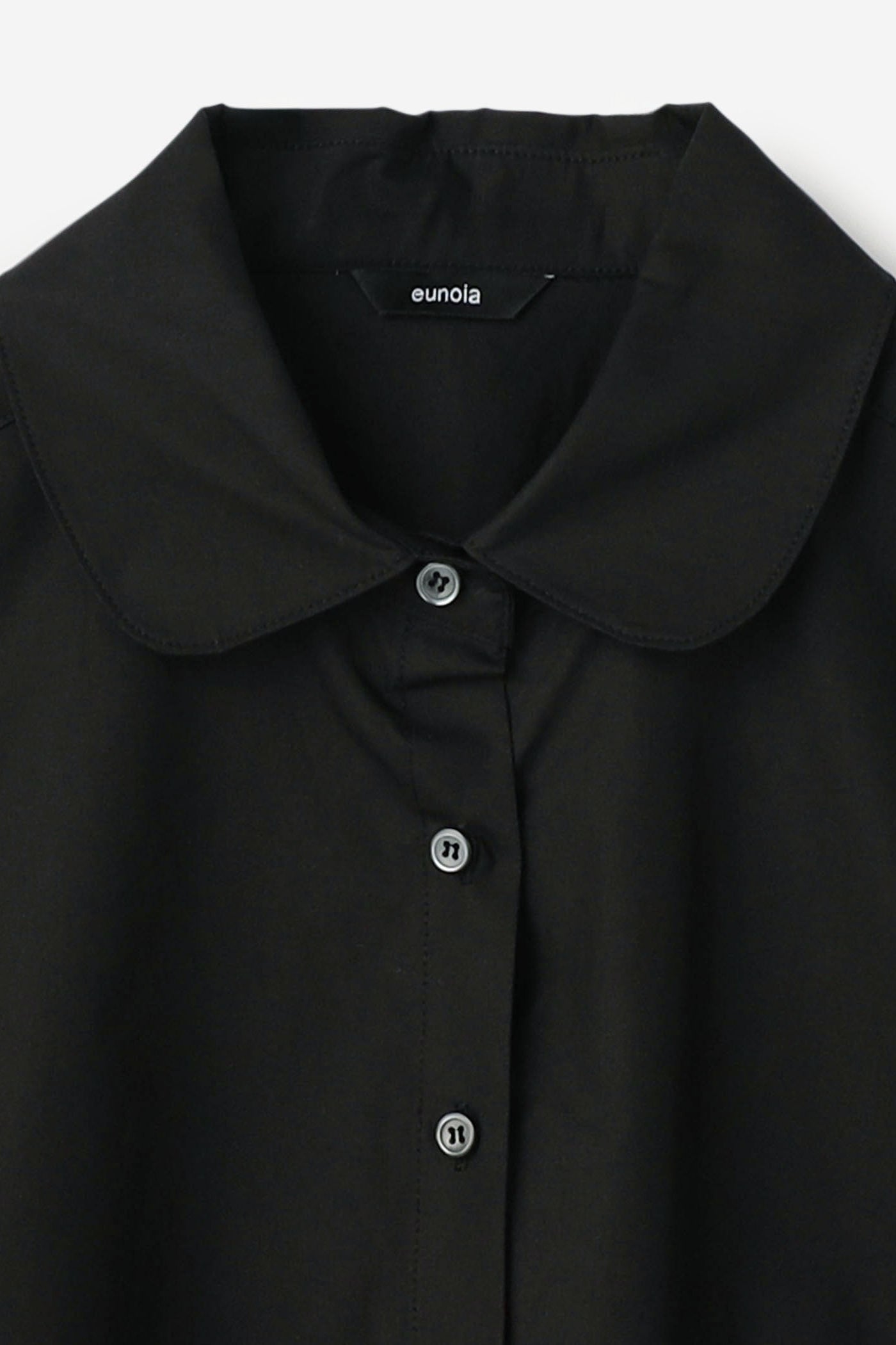 half sleeve pleats shirt