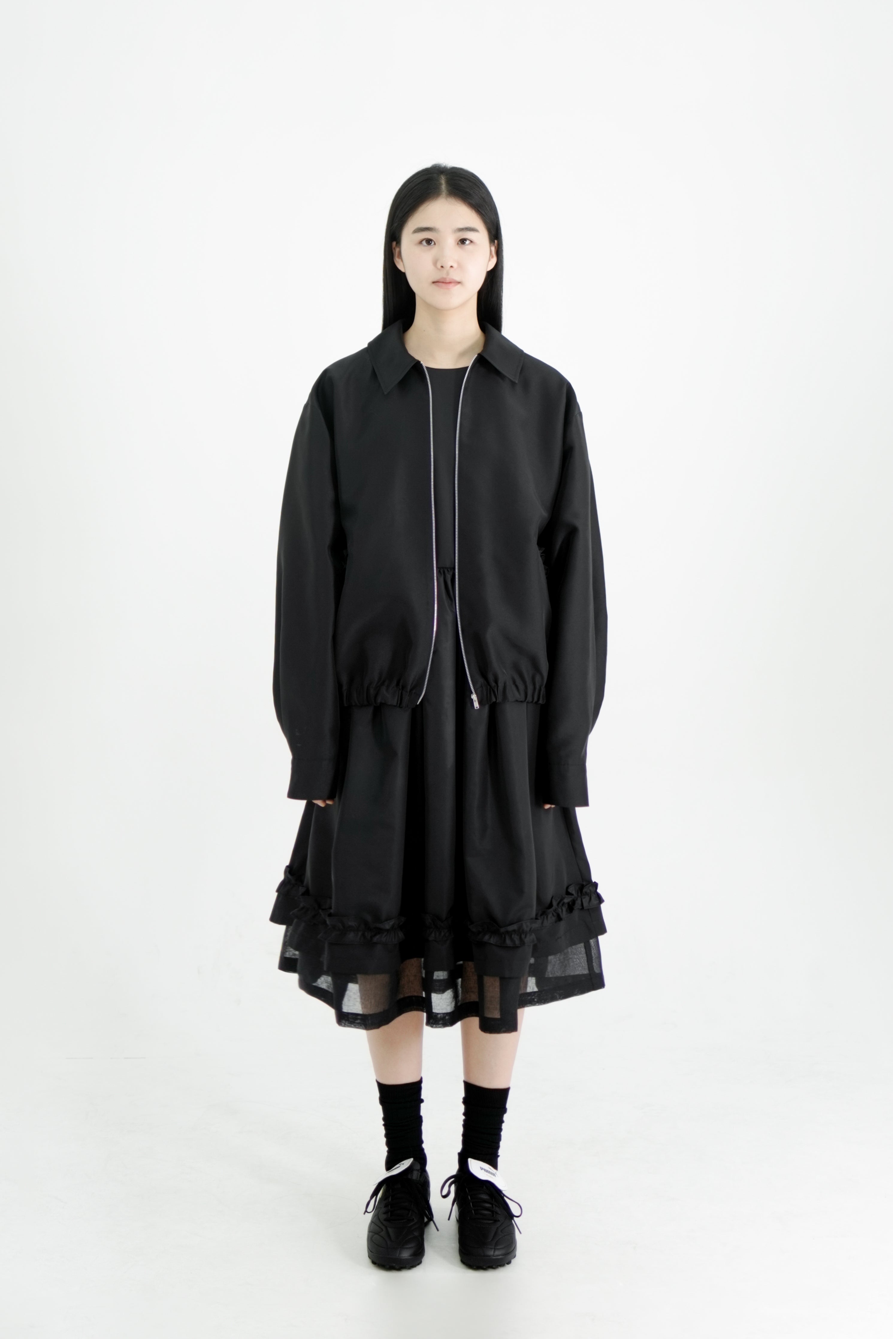 kate collar blouson